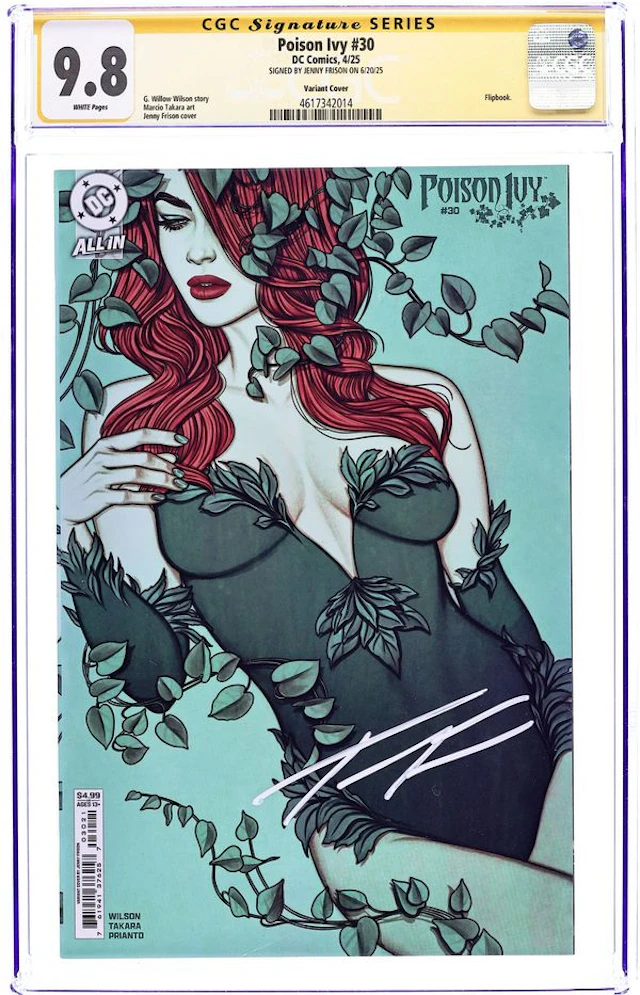 Poison Ivy (2022 DC) 30B CGC 9.8 SS Frison