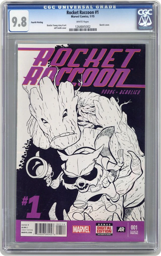 Rocket Raccoon (2014 2nd Series) 1J CGC 9.8
