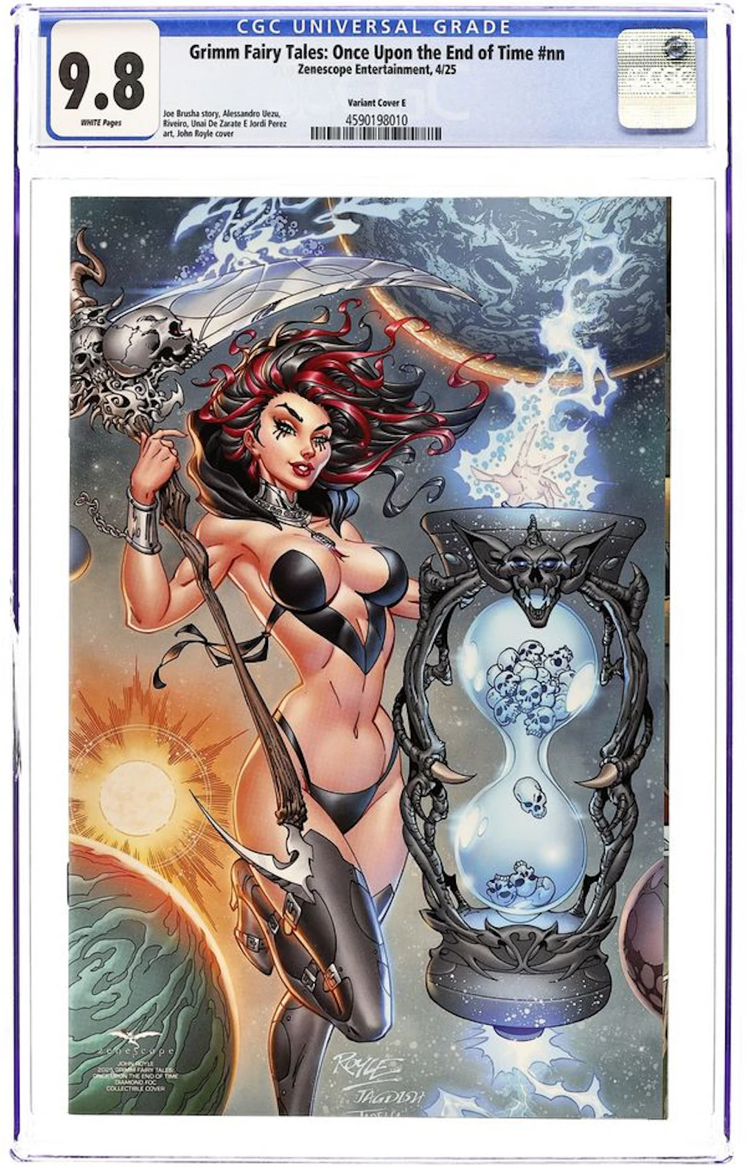 Grimm Fairy Tales Once Upon the End of Time (2025 Zenescope) 1E CGC 9.8