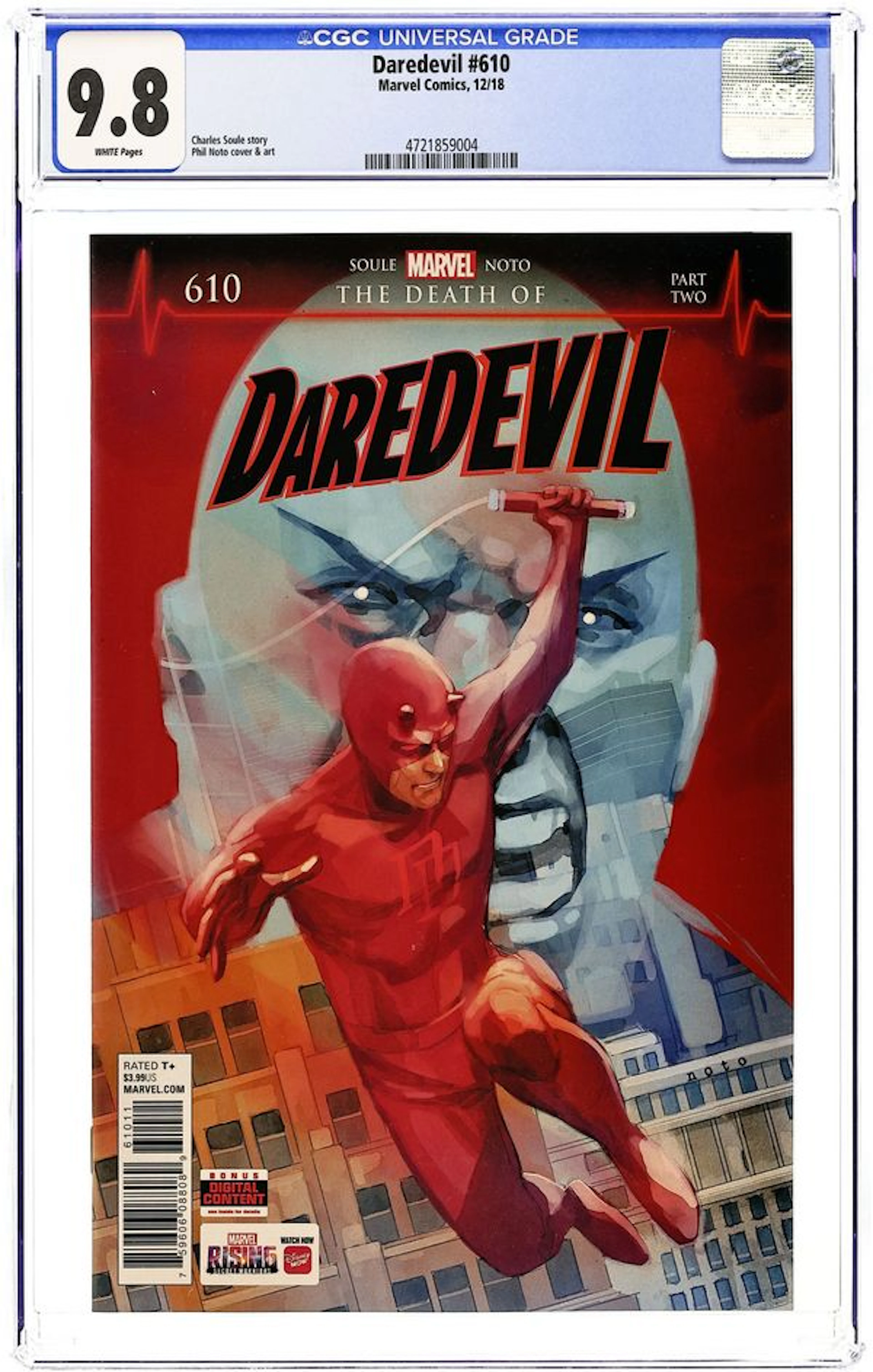 Daredevil (2017 6th Series) 610A CGC 9.8