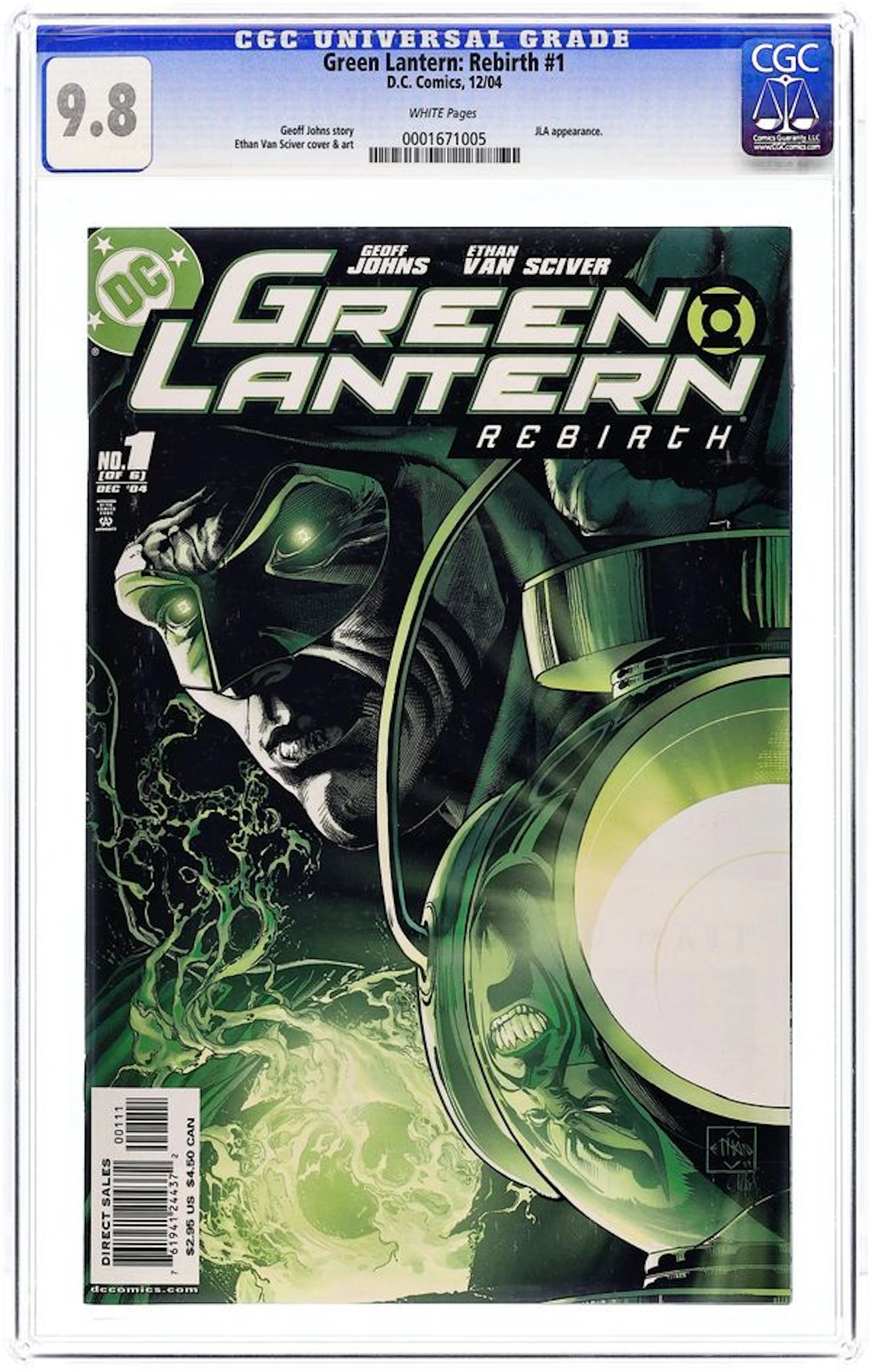 Green Lantern Rebirth (2004) 1A CGC 9.8