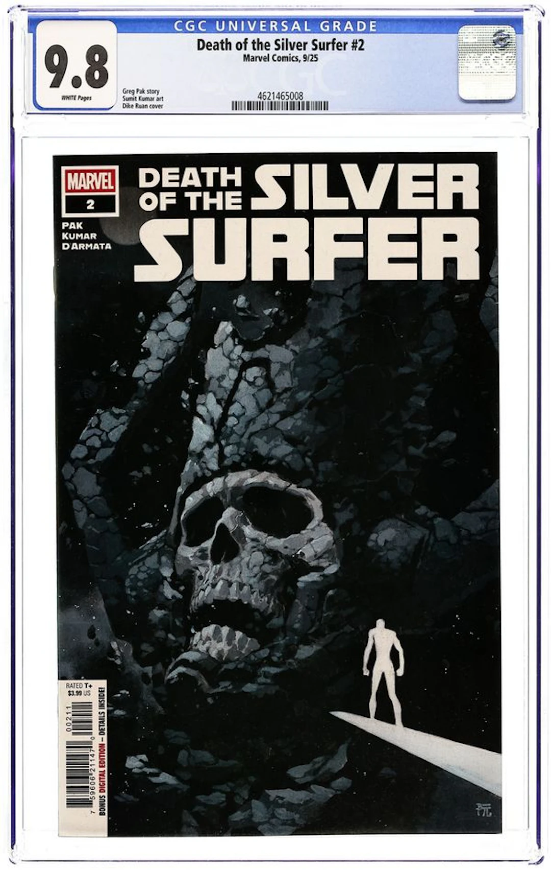 Death of the Silver Surfer (2025 Marvel) 2A CGC 9.8