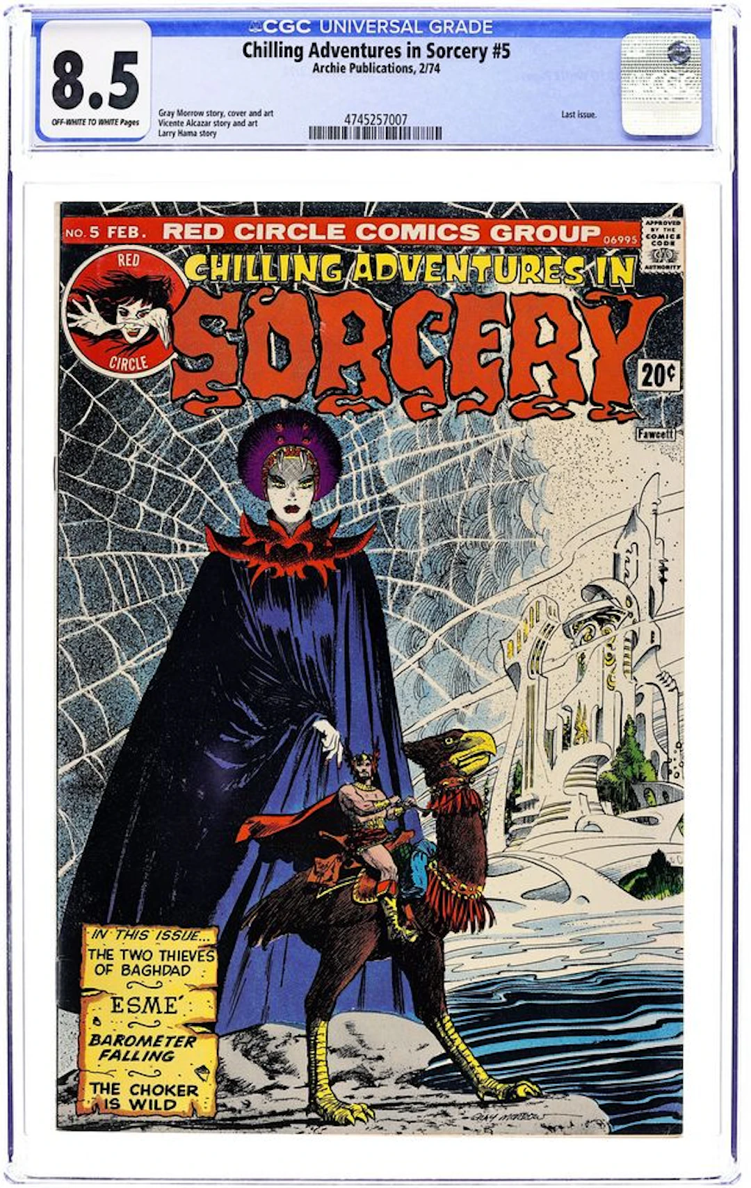 Chilling Adventures in Sorcery (1972) 5 CGC 8.5