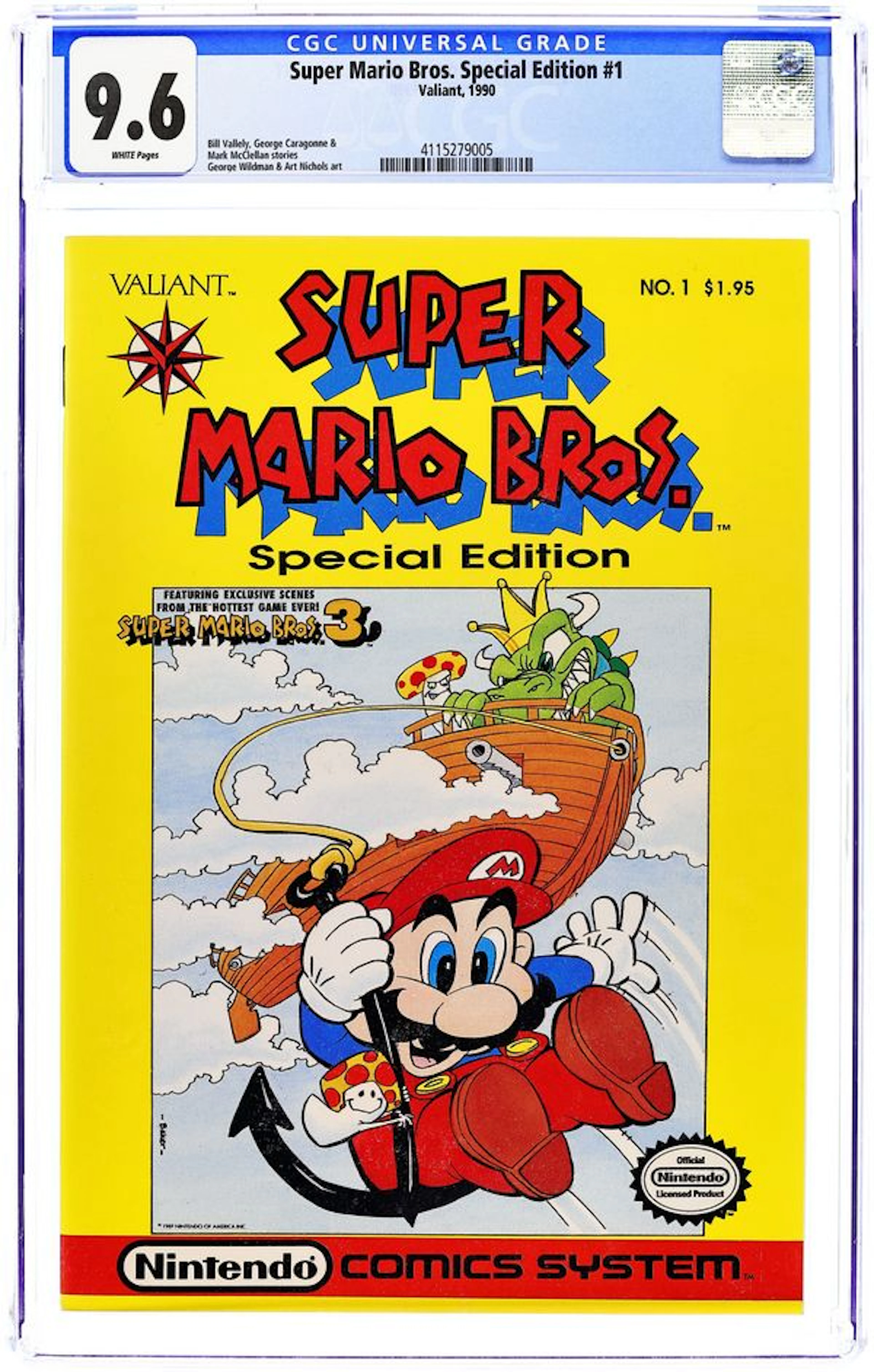Super Mario Bros Special Edition (1990) 1 CGC 9.6