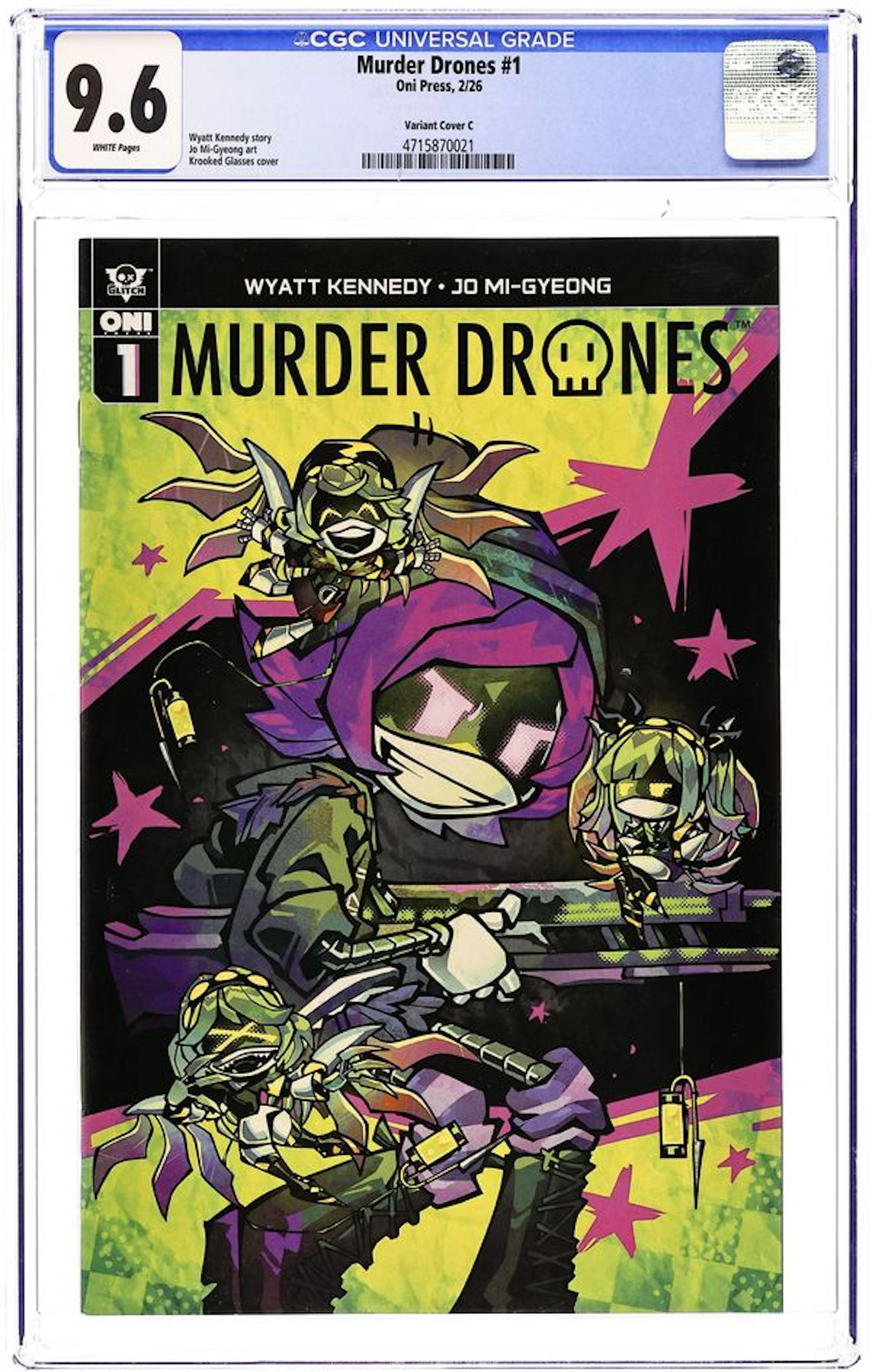 Murder Drones (2026 Oni Press) 1C CGC 9.6