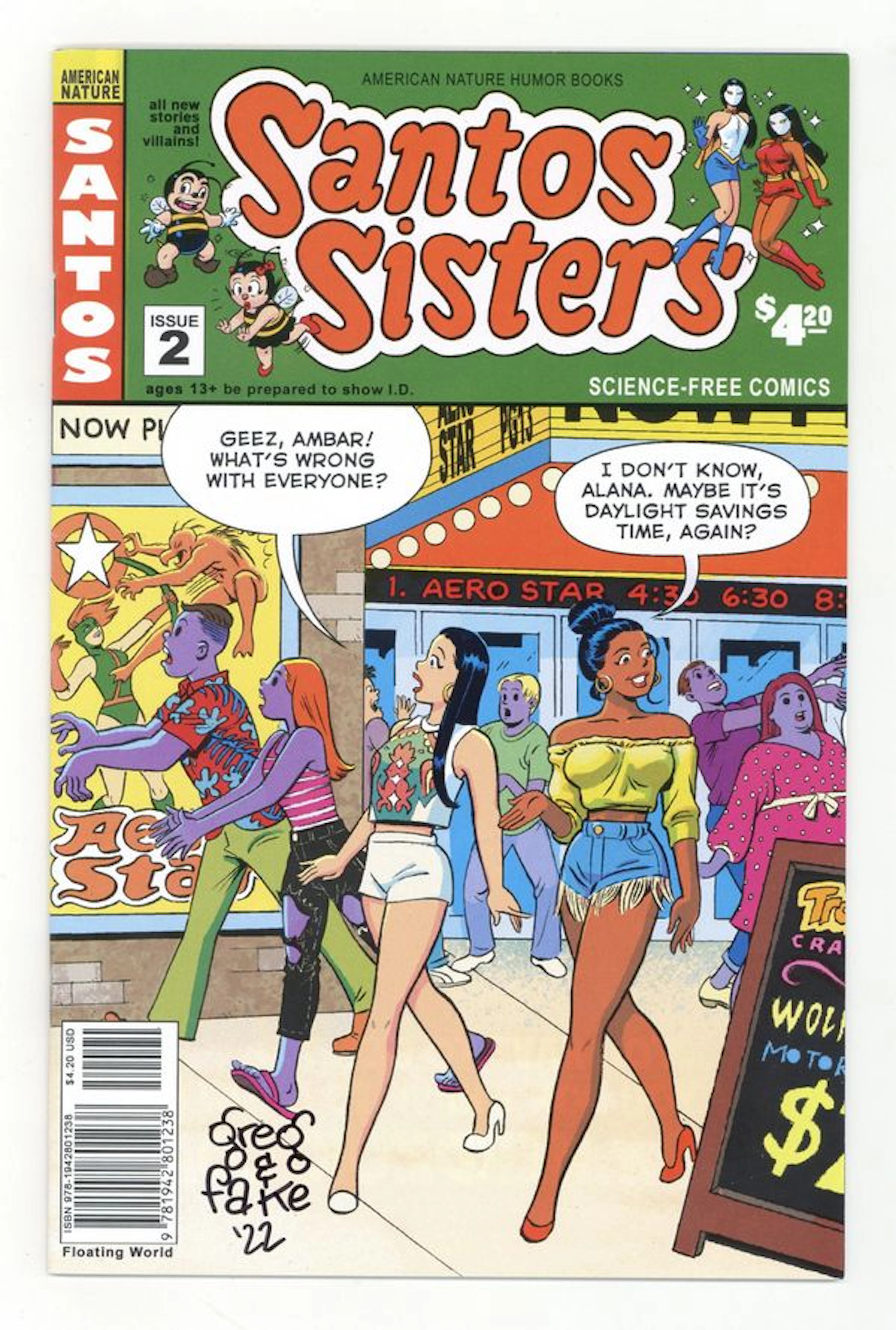 Santos Sisters (2021 Floating World Comics) 2 VF+ 8.5