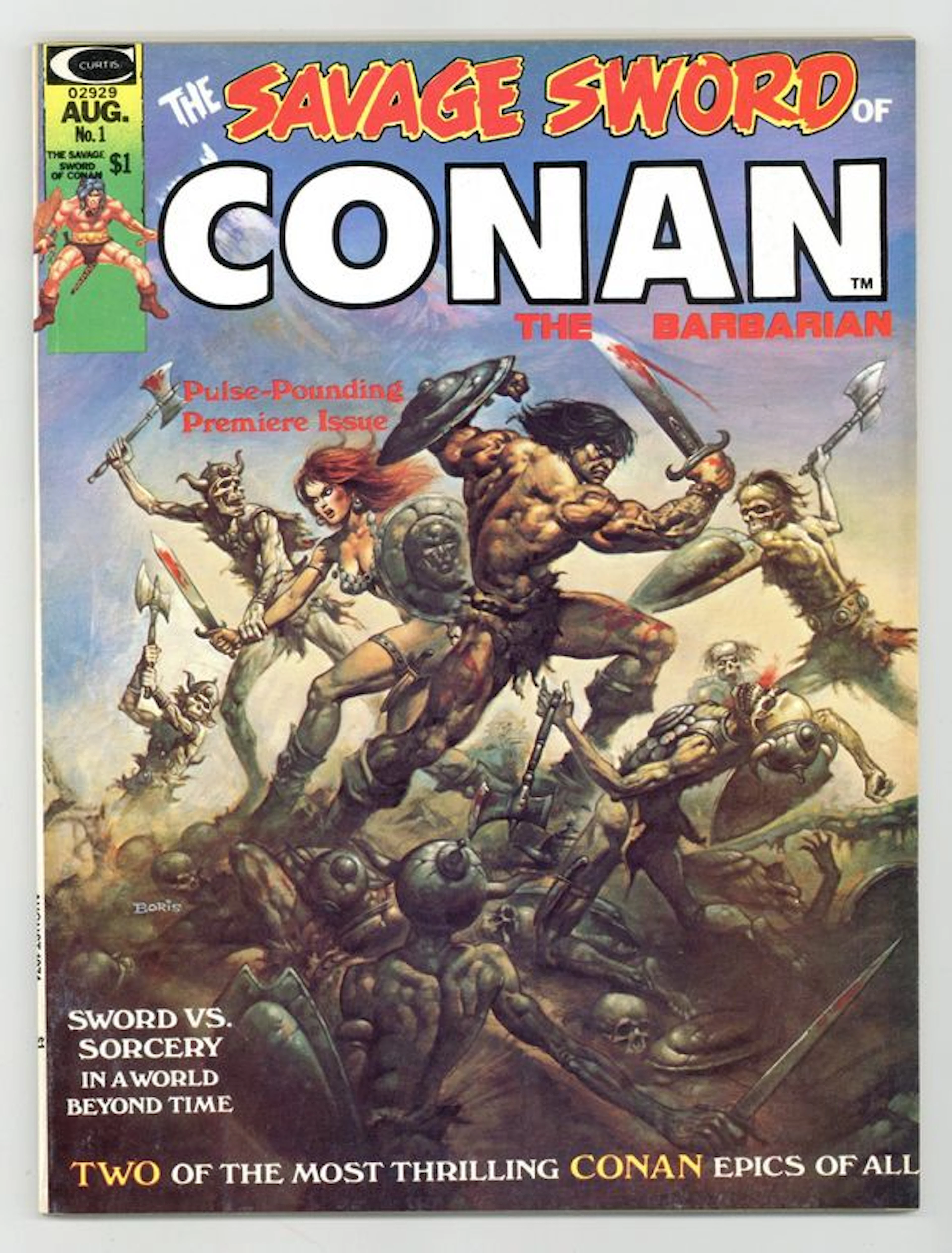 Savage Sword of Conan (1974 Marvel) 1 FN 6.0