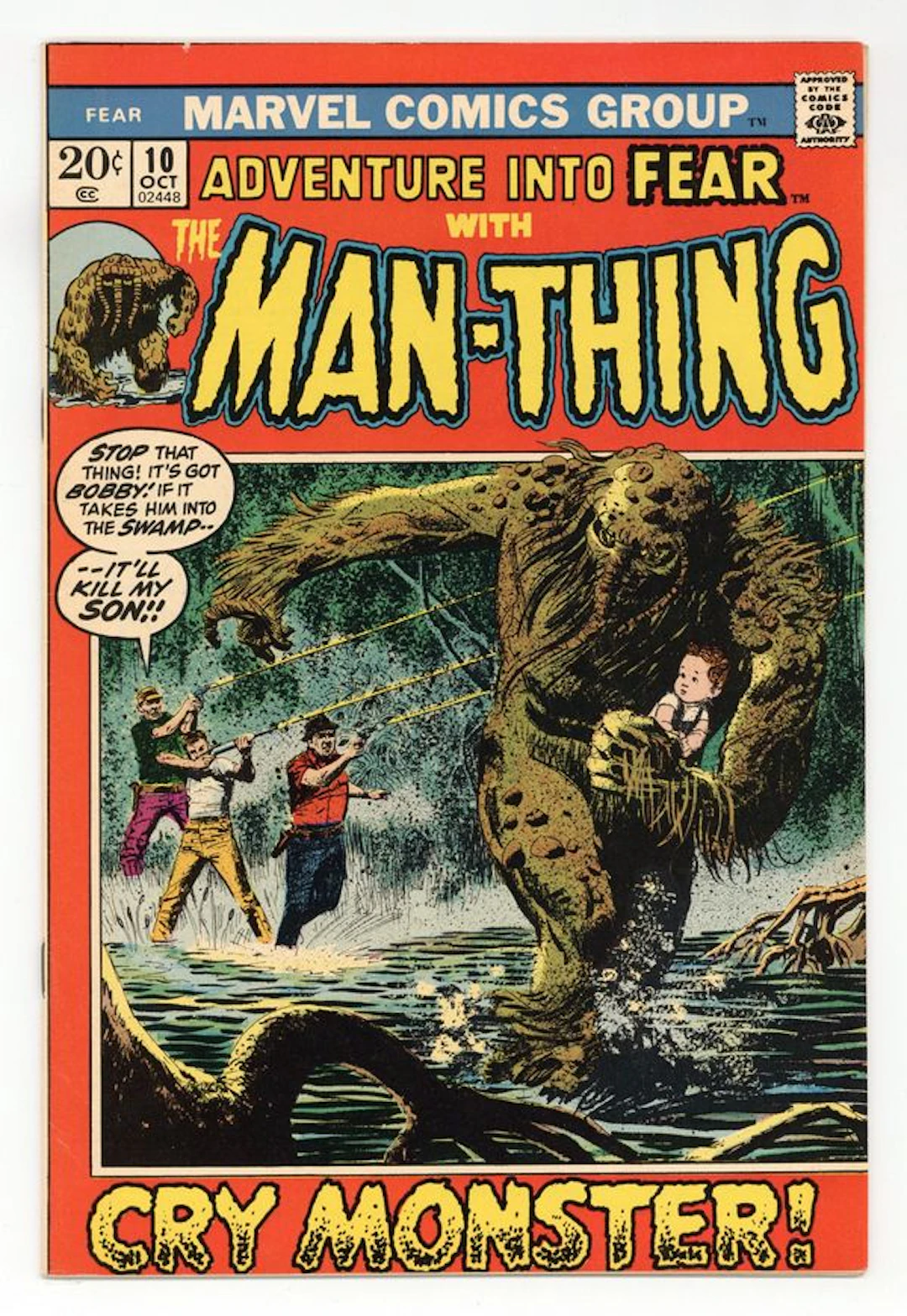 Fear (1970 Marvel) 10 VF- 7.5