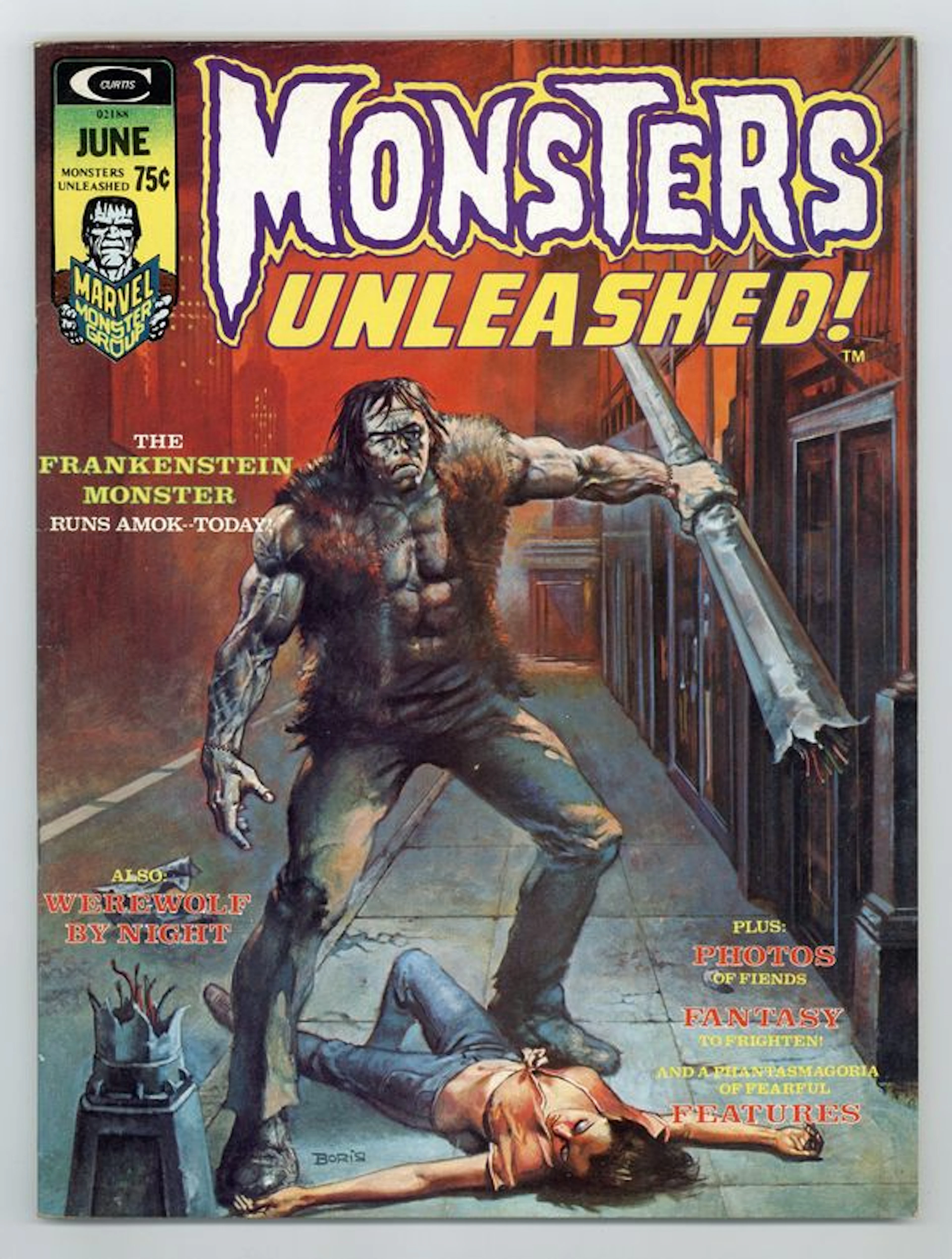 Monsters Unleashed (1973) 6 FN- 5.5