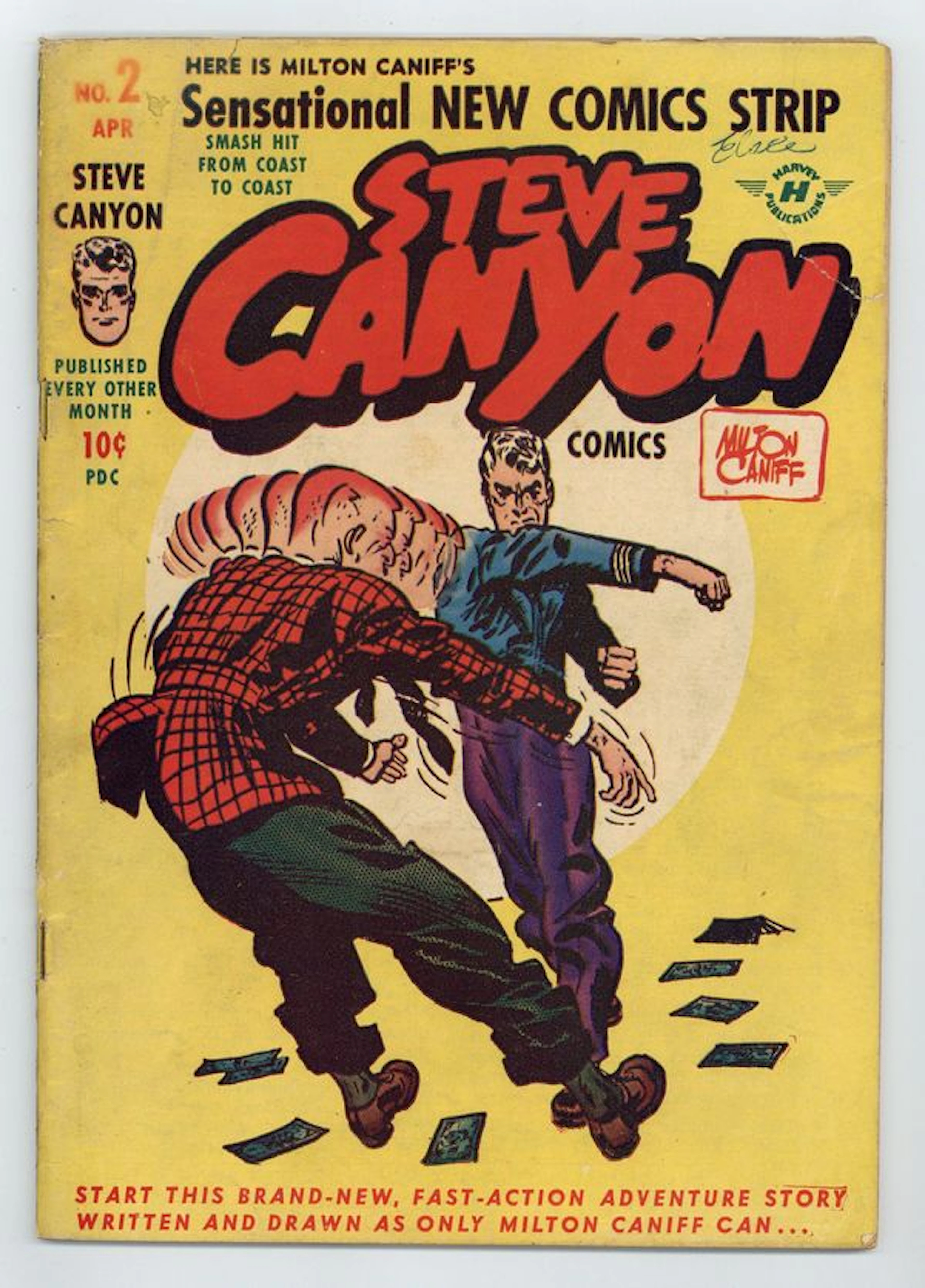 Steve Canyon Comics (1948 Harvey) 2 GD/VG 3.0