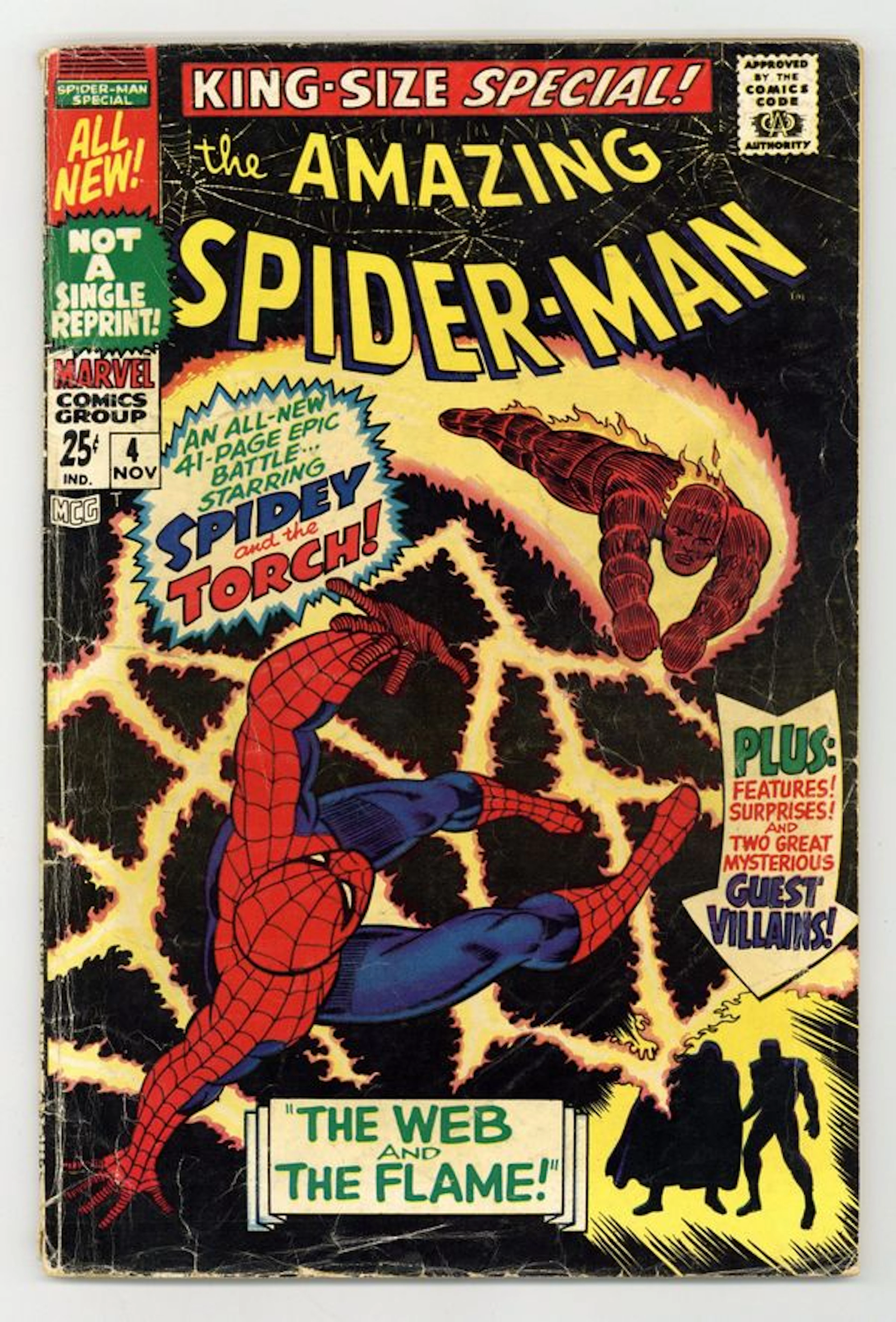 Amazing Spider-Man (1963 1st Series) Annual 4 GD 2.0