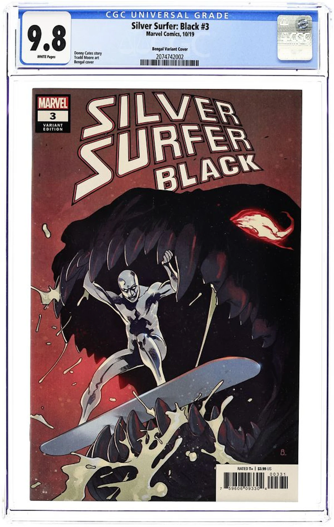 Silver Surfer Black (2019 Marvel) 3C CGC 9.8