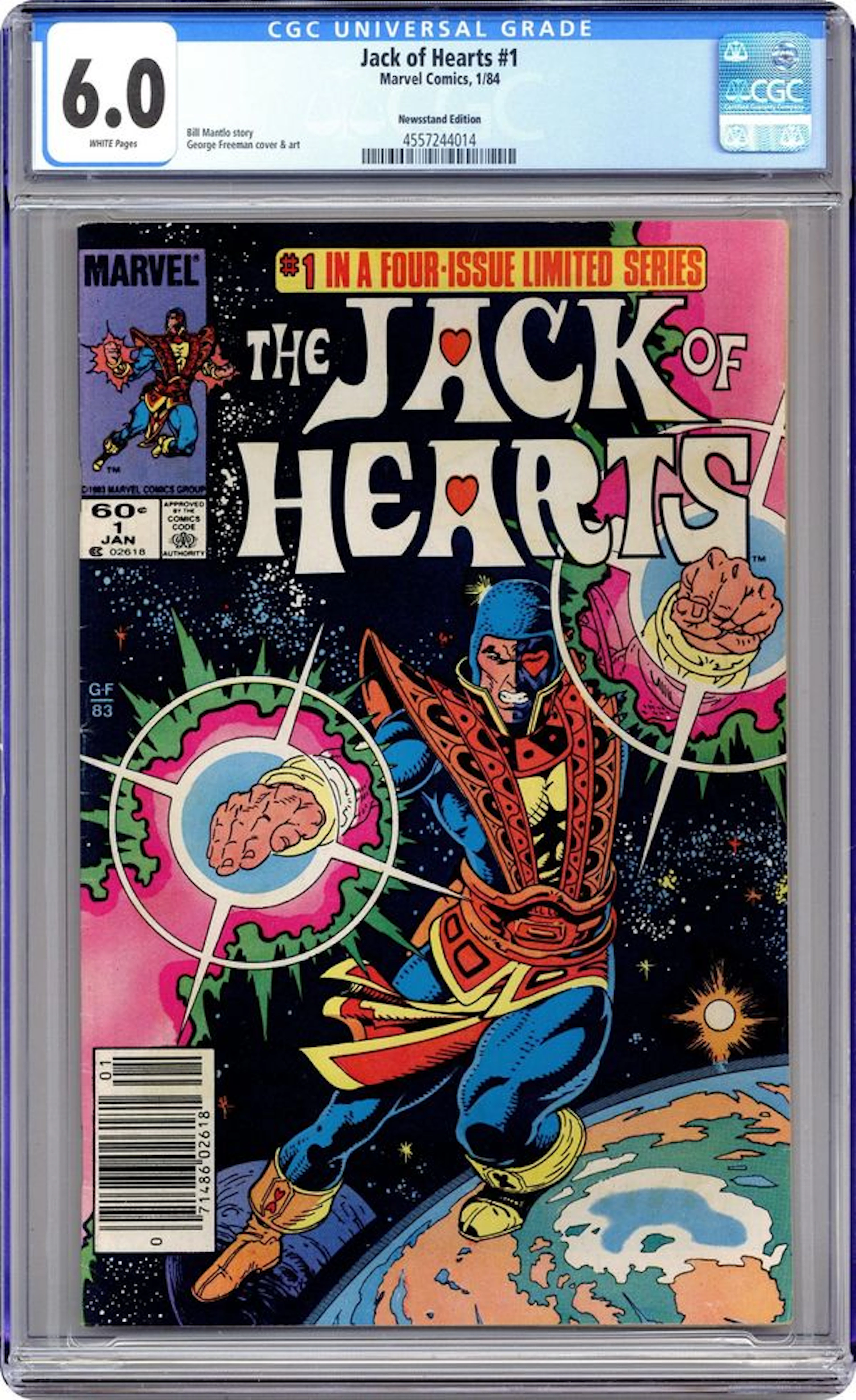 Jack of Hearts (1984) 1N CGC 6.0