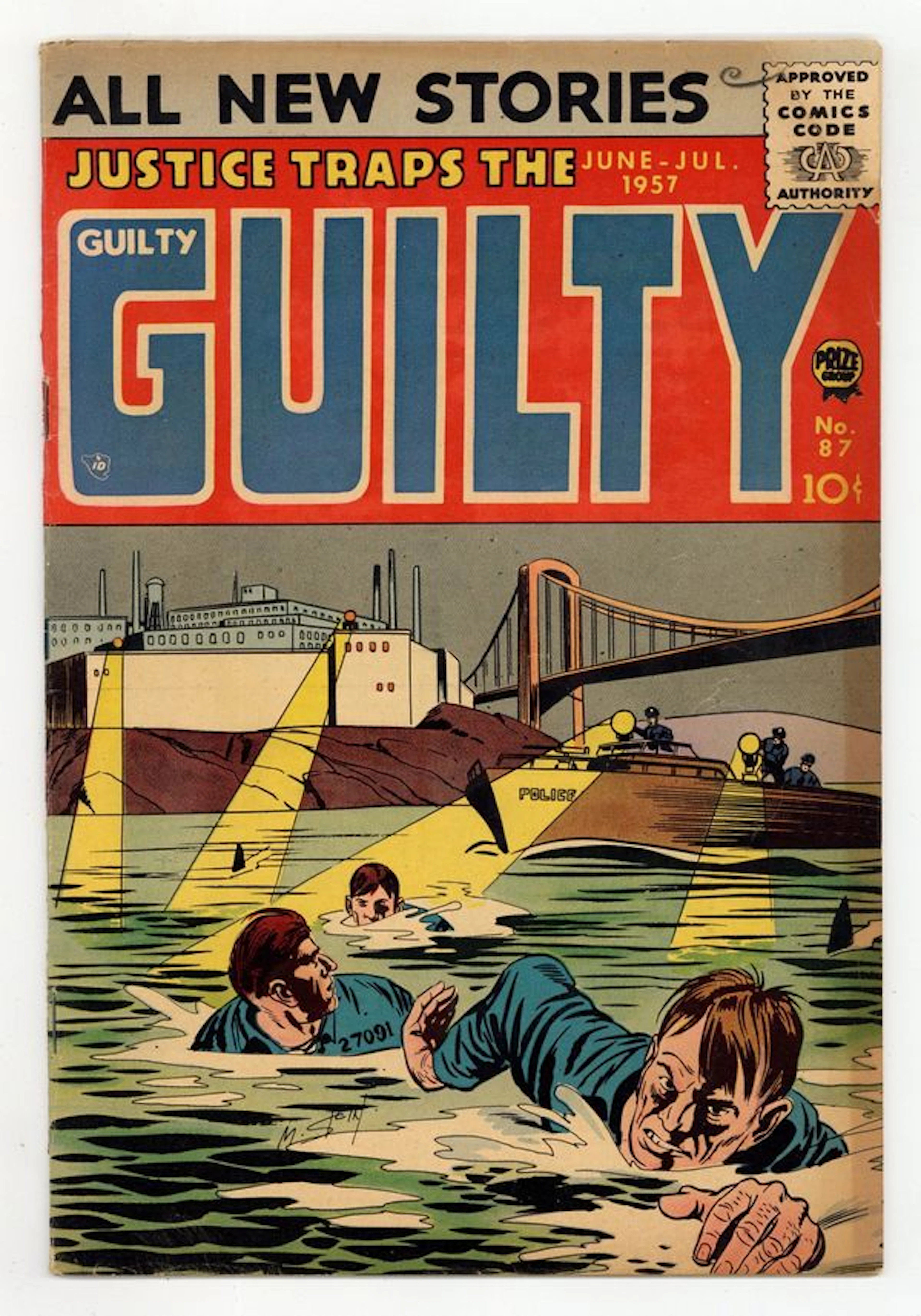 Justice Traps the Guilty (1947 Prize) 87 GD/VG 3.0