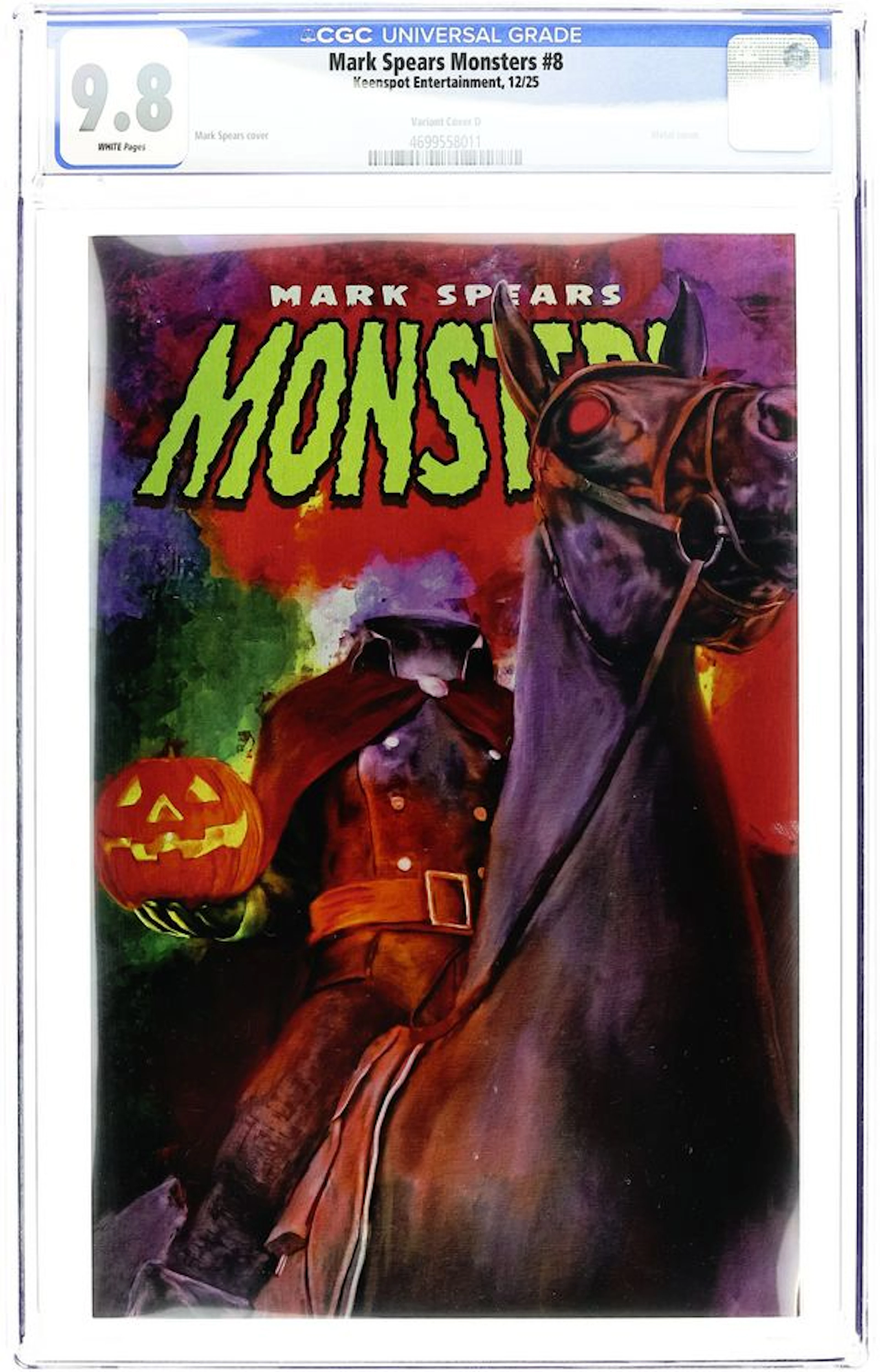 Mark Spears Monsters (2024 Keenspot) 8D CGC 9.8