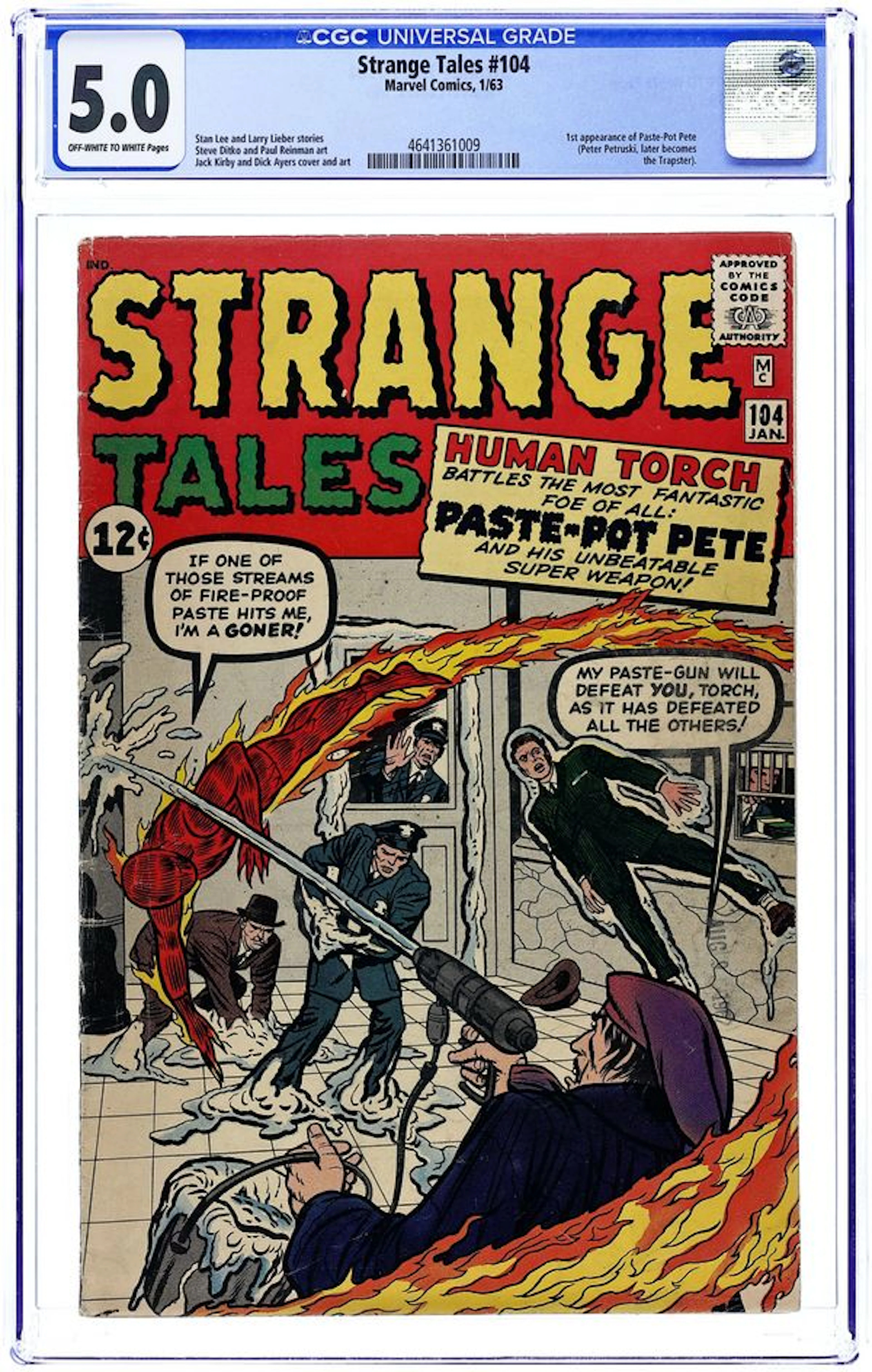 Strange Tales (1951 1st Series) 104 CGC 5.0