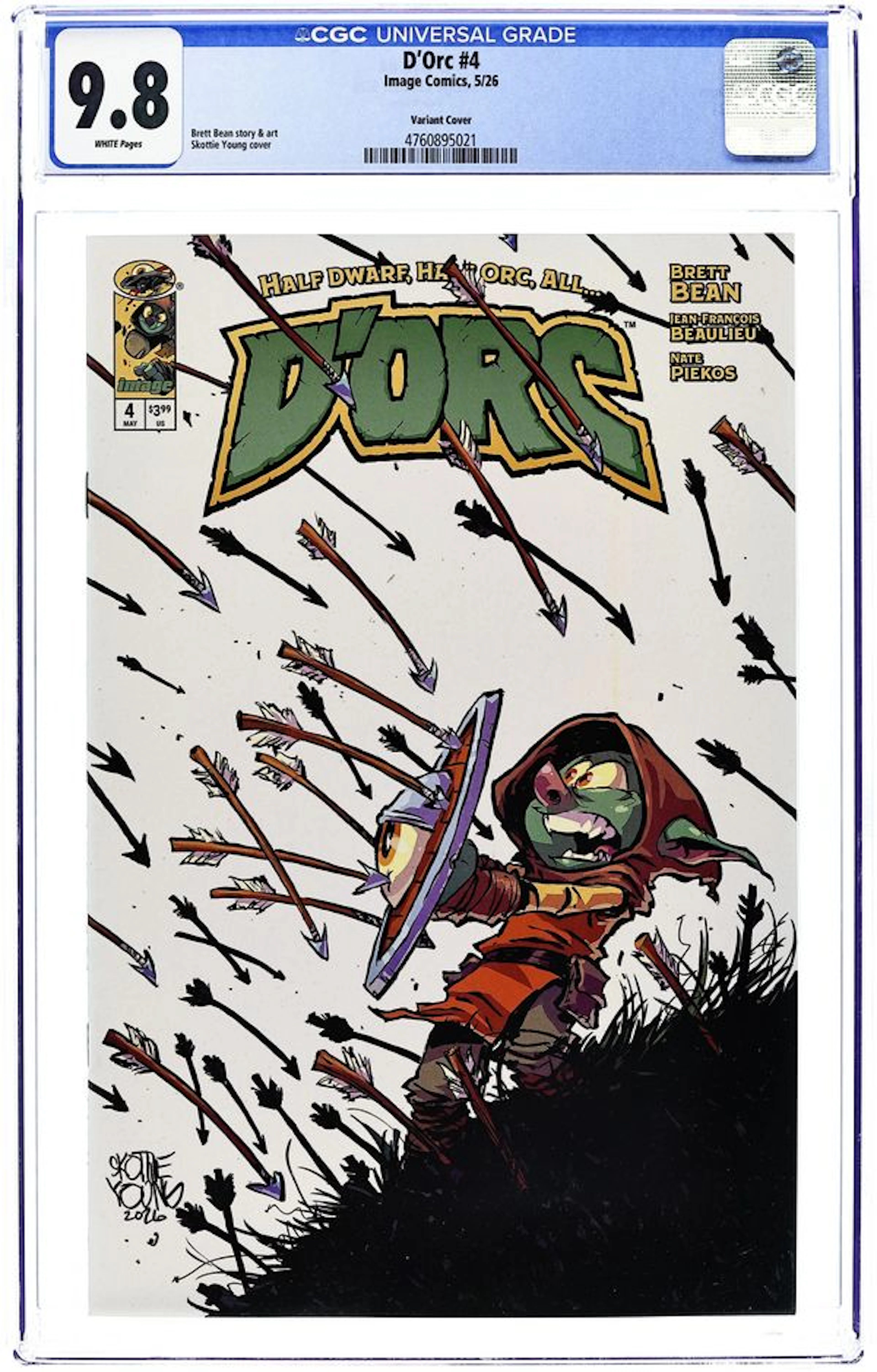 D'orc (2026 Image) 4B CGC 9.8