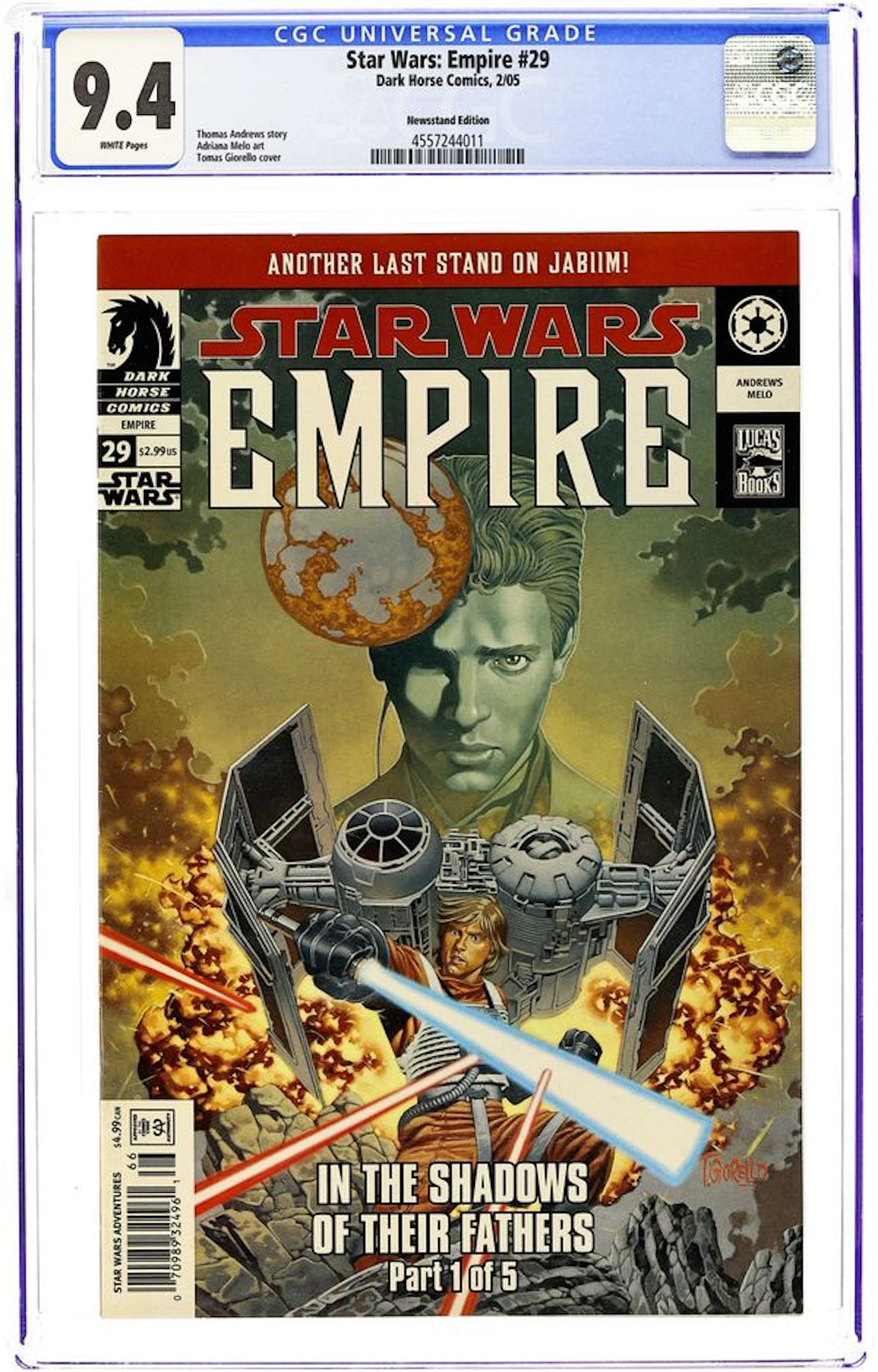 Star Wars Empire (2002) 29N CGC 9.4