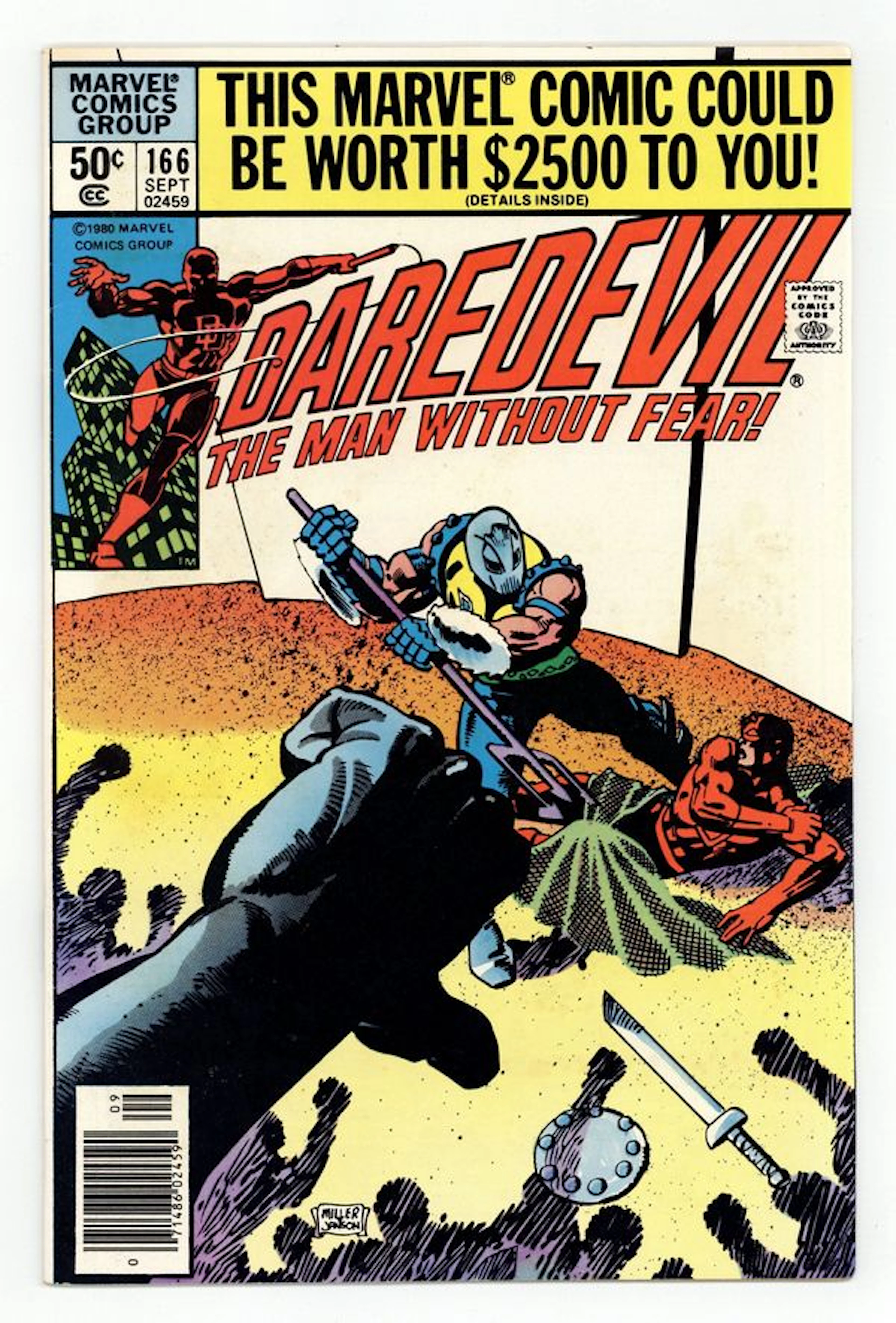 Daredevil (1964 1st Series) 166N VG+ 4.5