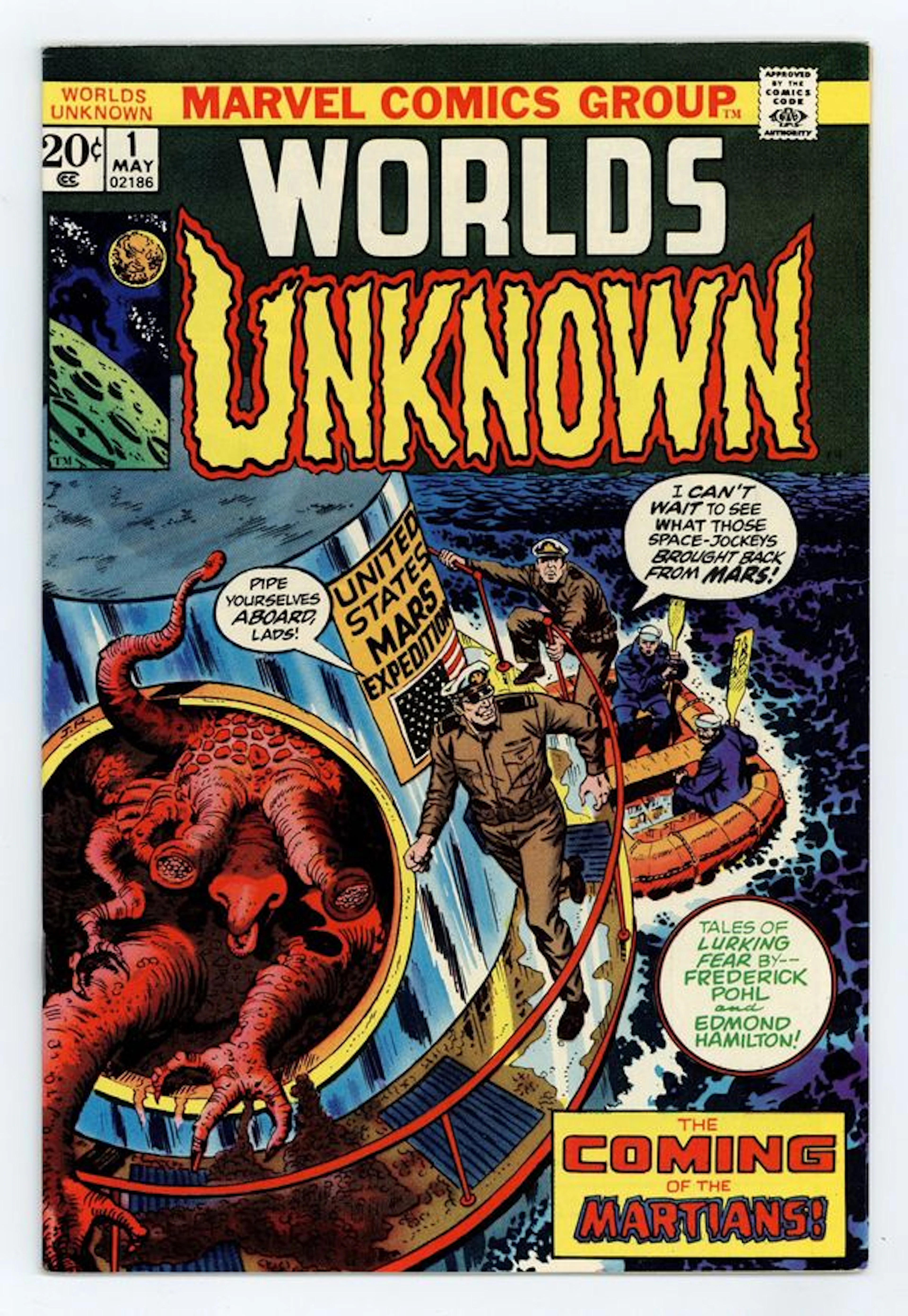 Worlds Unknown (1973 Marvel) 1 VF 8.0