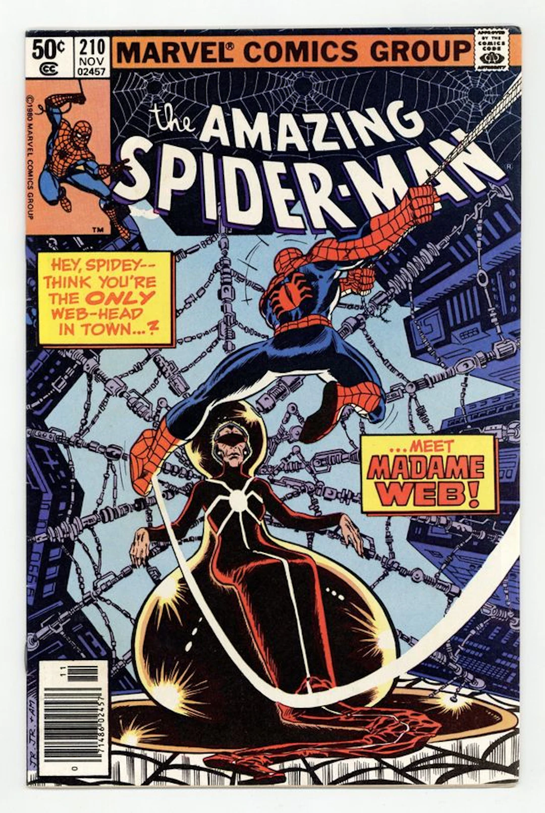 Amazing Spider-Man (1963 1st Series) 210N FN 6.0