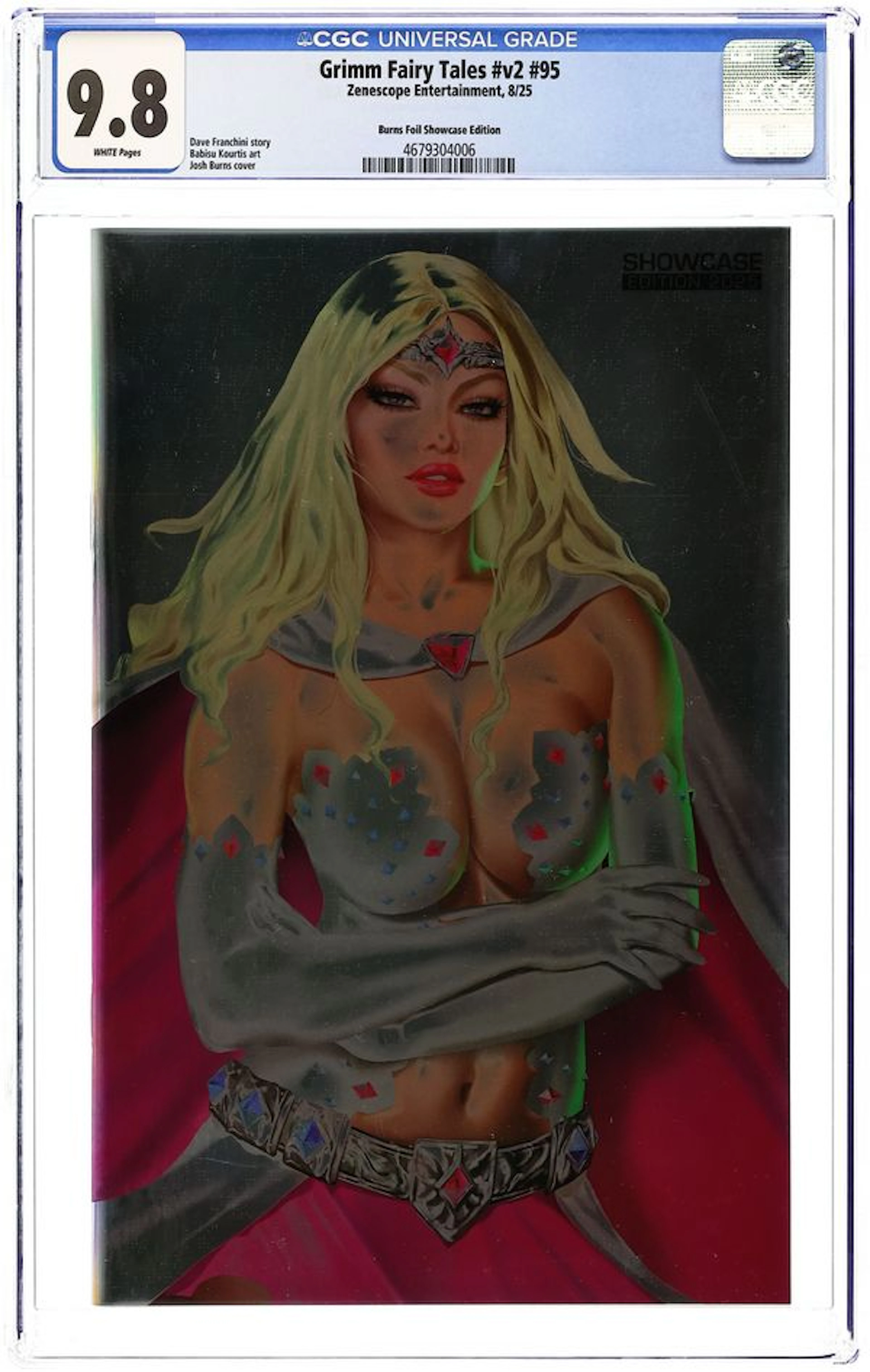 Grimm Fairy Tales (2016 2nd Series) 95SHOWCASE.BURNS.A CGC 9.8