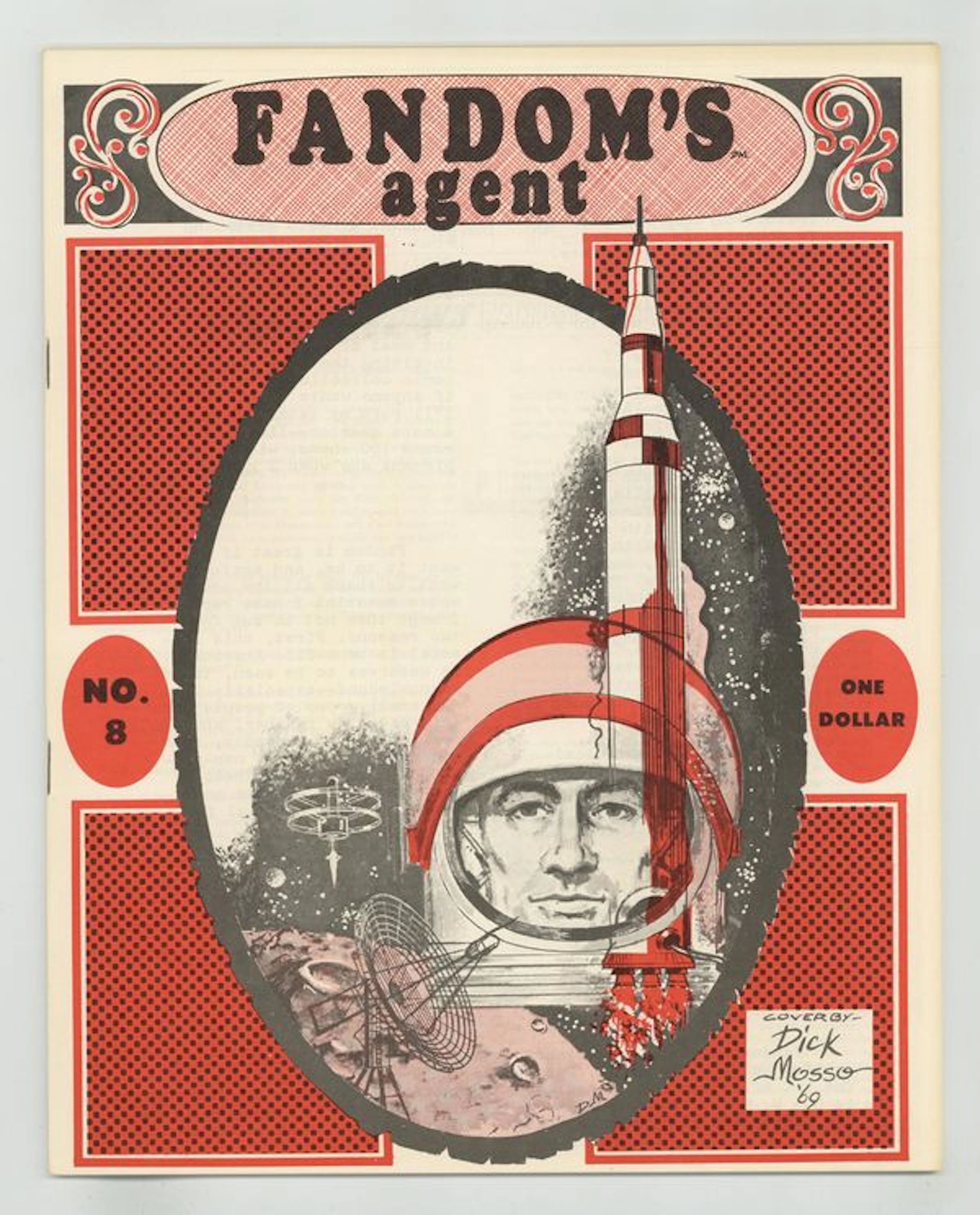 Fandom's Agent (1968) Fanzine 8 NM- 9.2