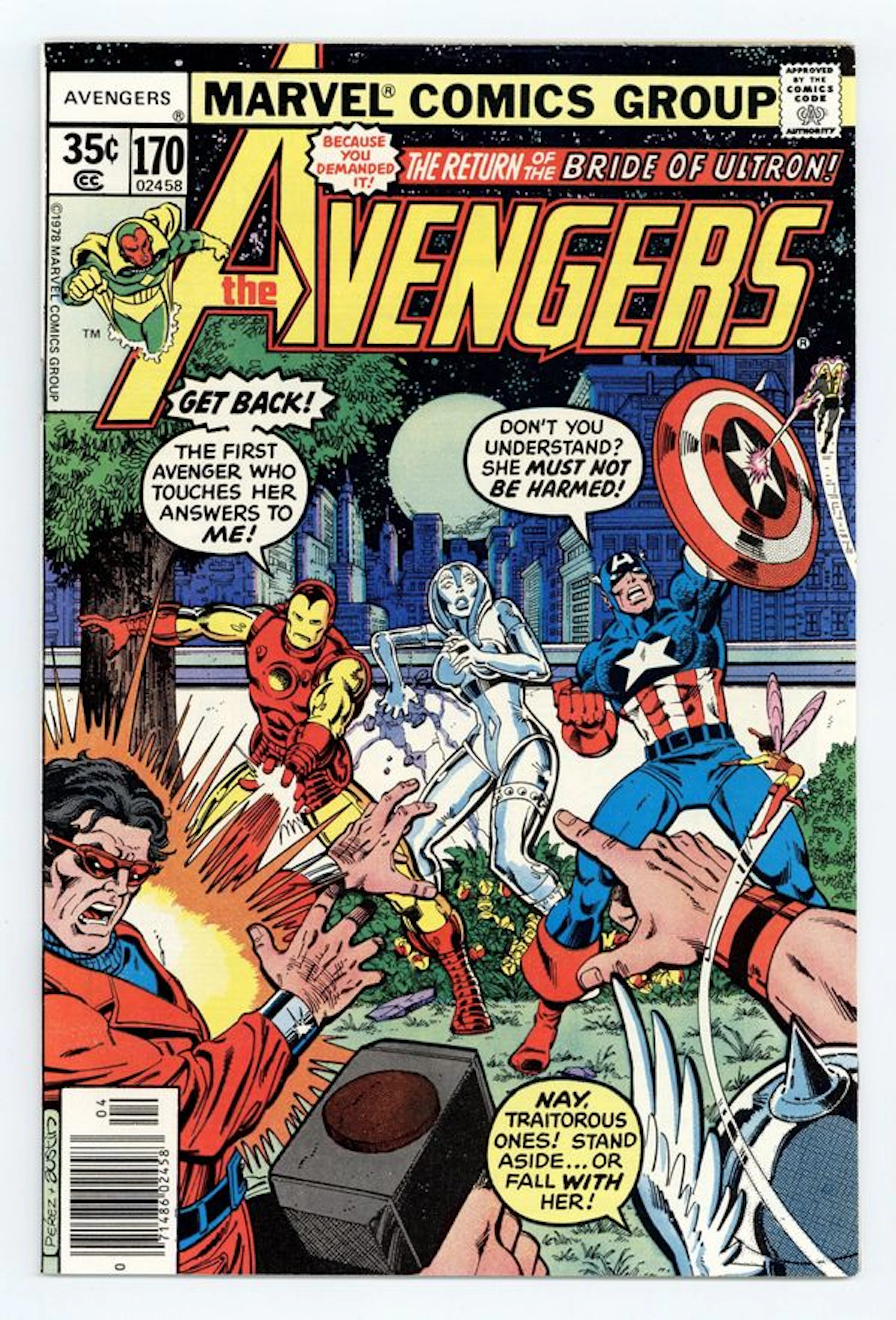 Avengers (1963 1st Series) 170 VF 8.0