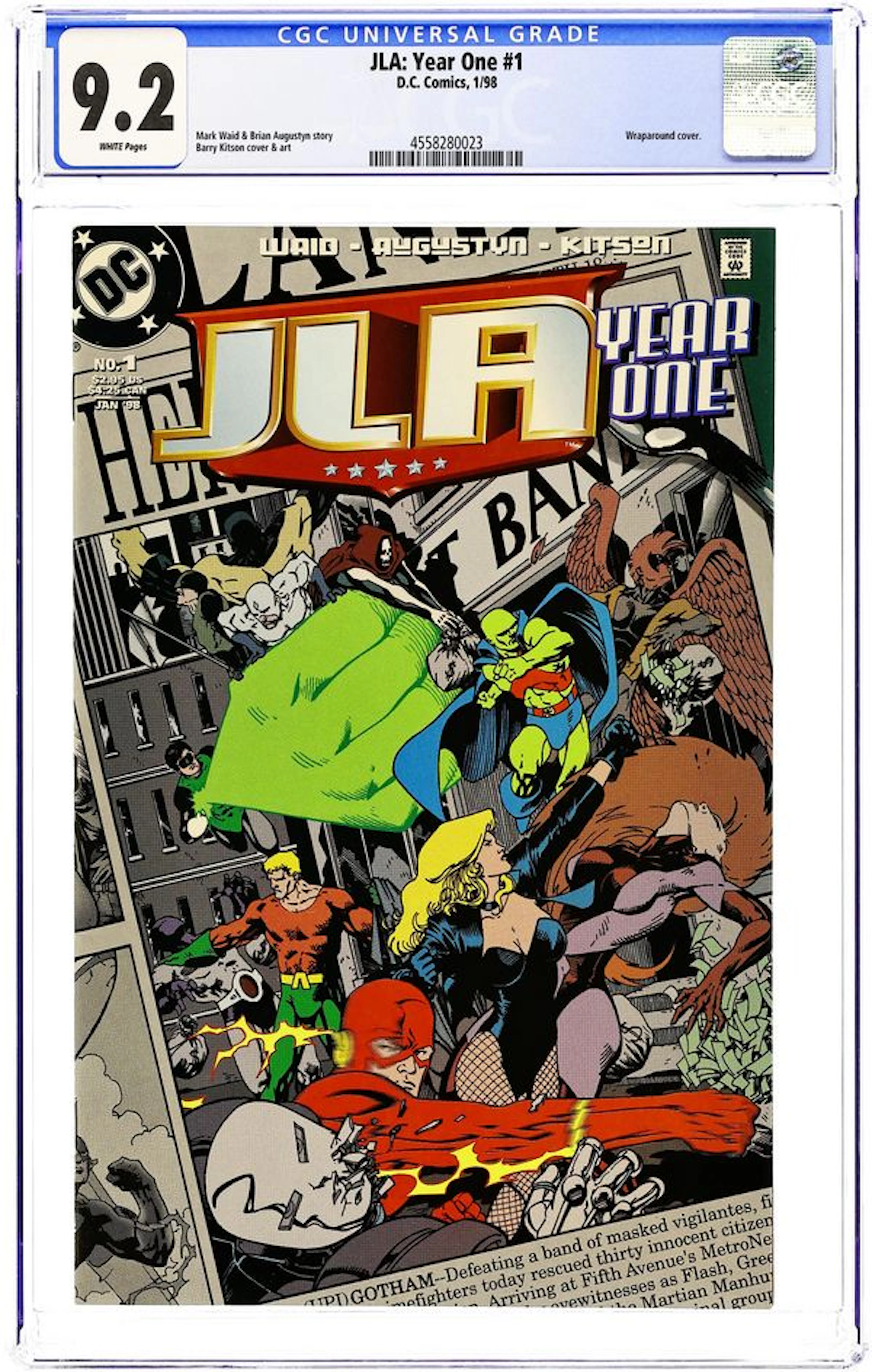 JLA Year One (1998) 1 CGC 9.2