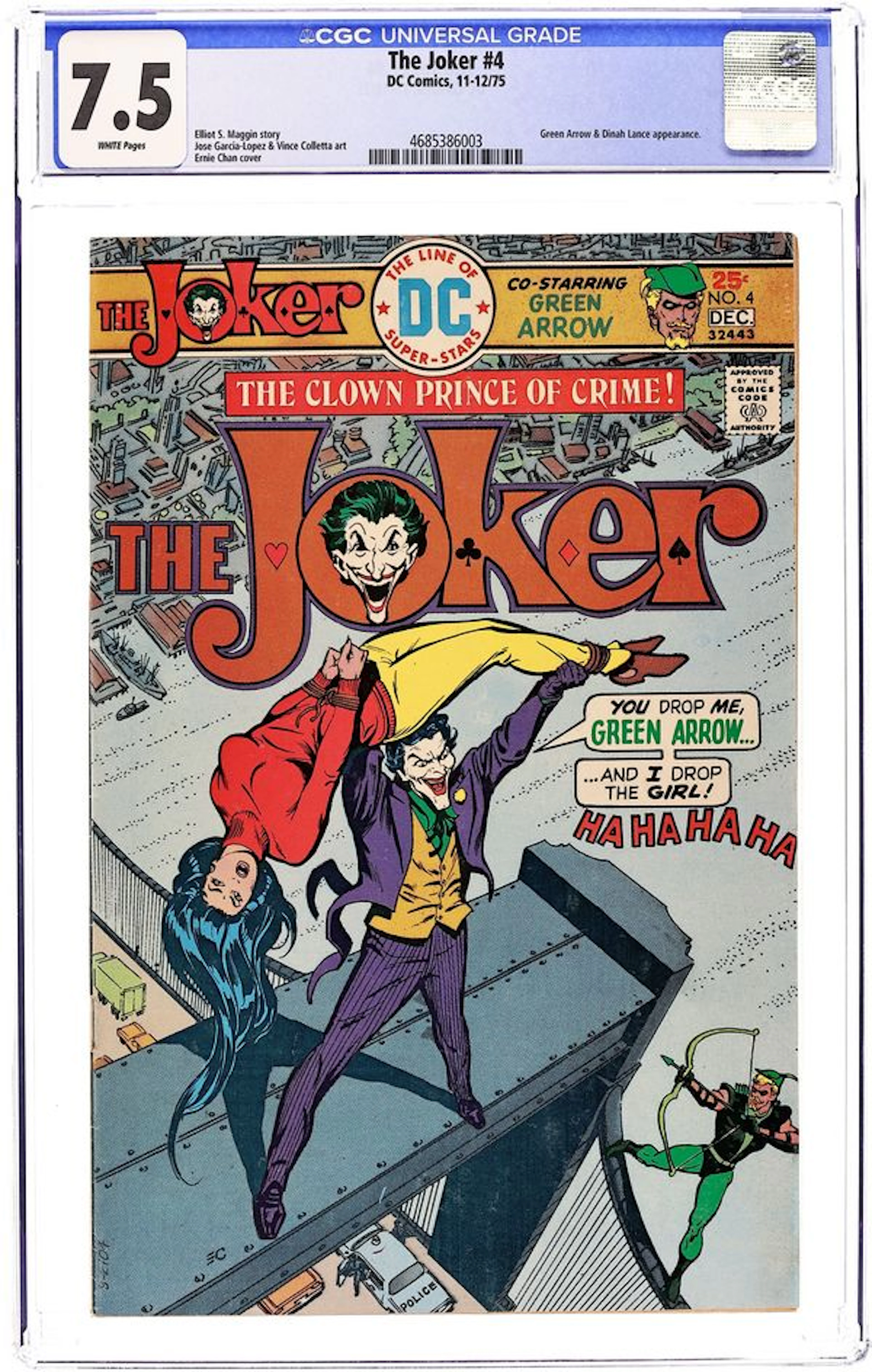 Joker (1975 DC) 4 CGC 7.5