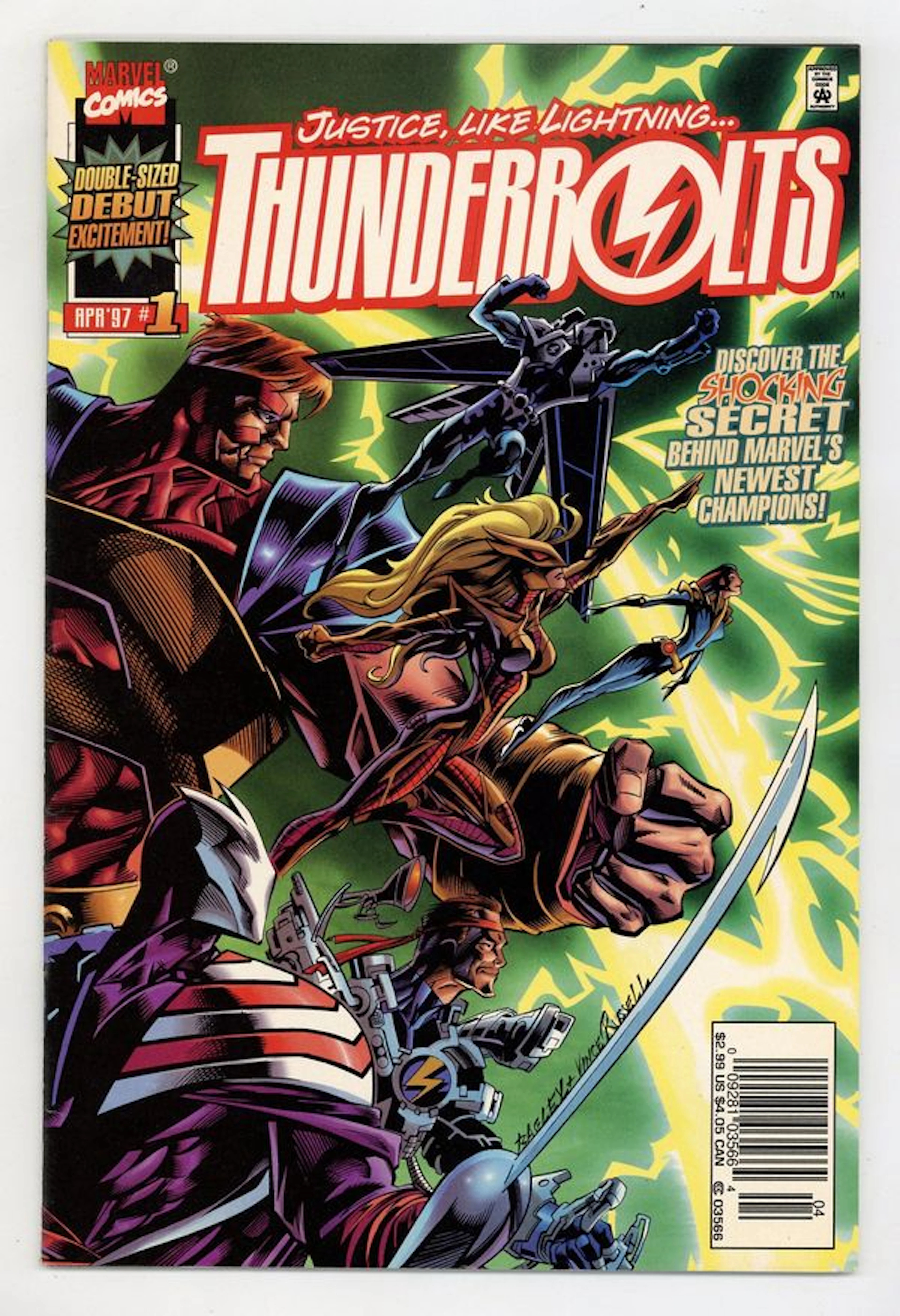 Thunderbolts (1997 Marvel) 1A.N FN/VF 7.0