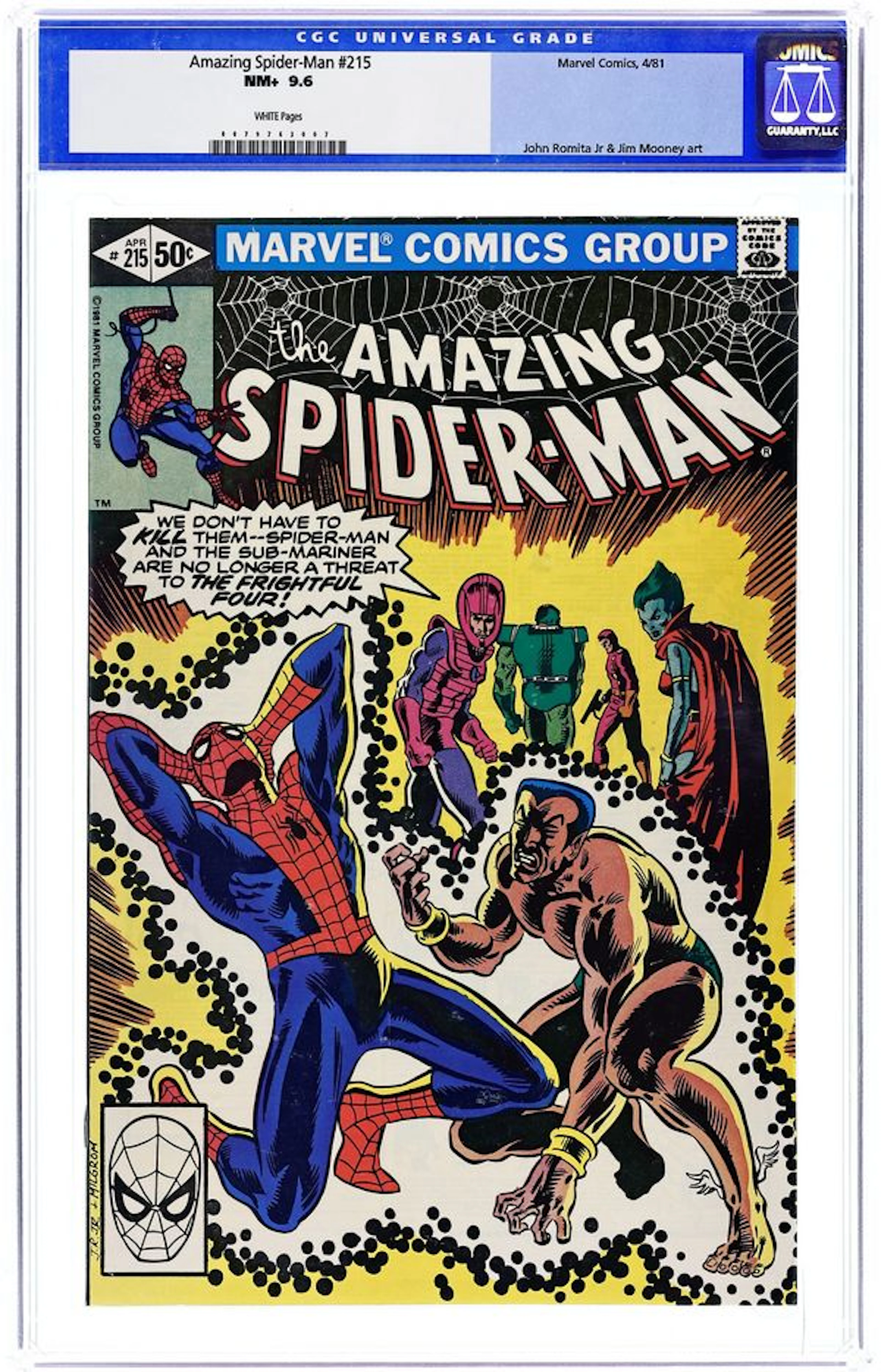 Amazing Spider-Man (1963 1st Series) 215 CGC 9.6