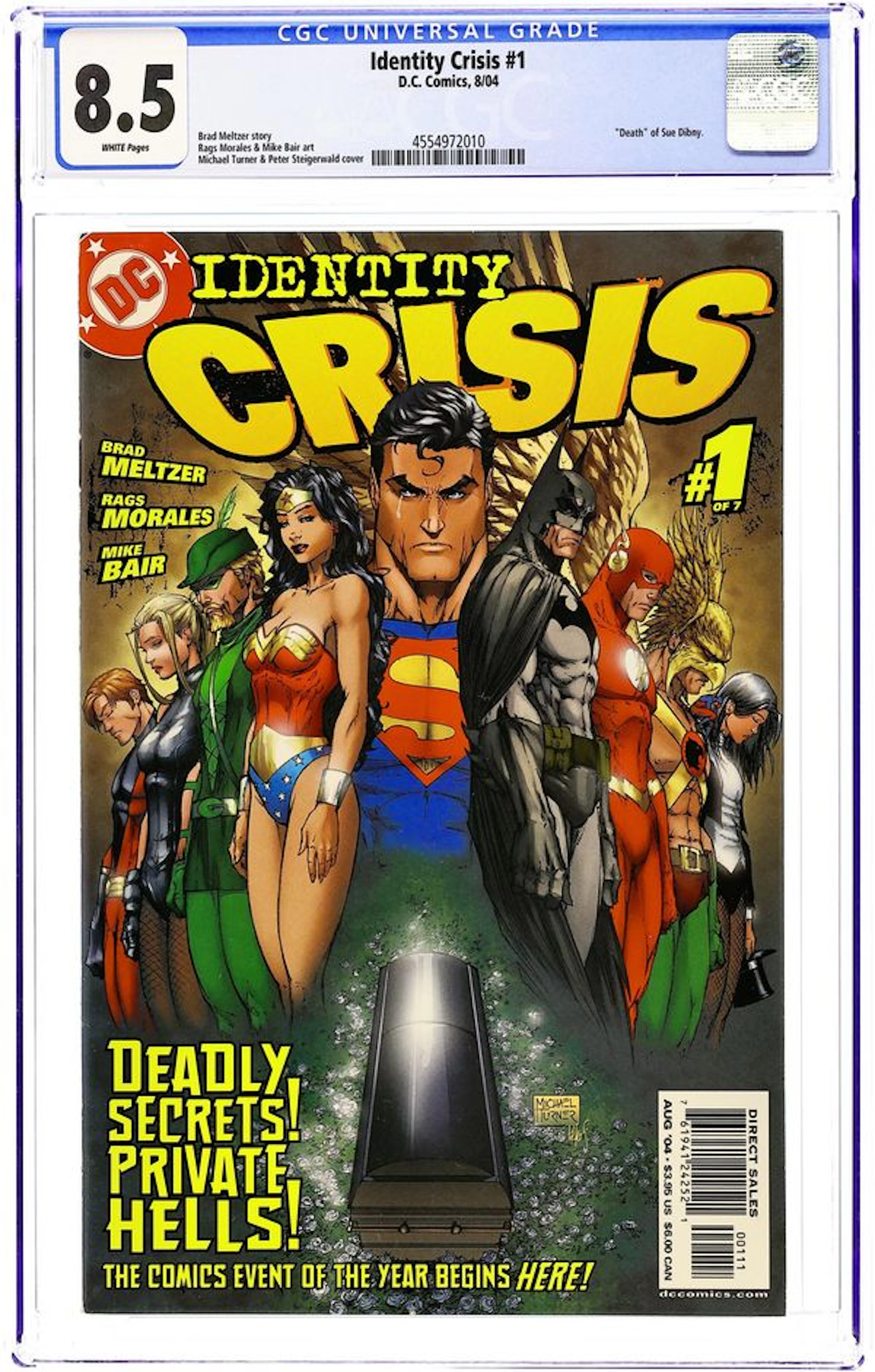 Identity Crisis (2004) 1A CGC 8.5