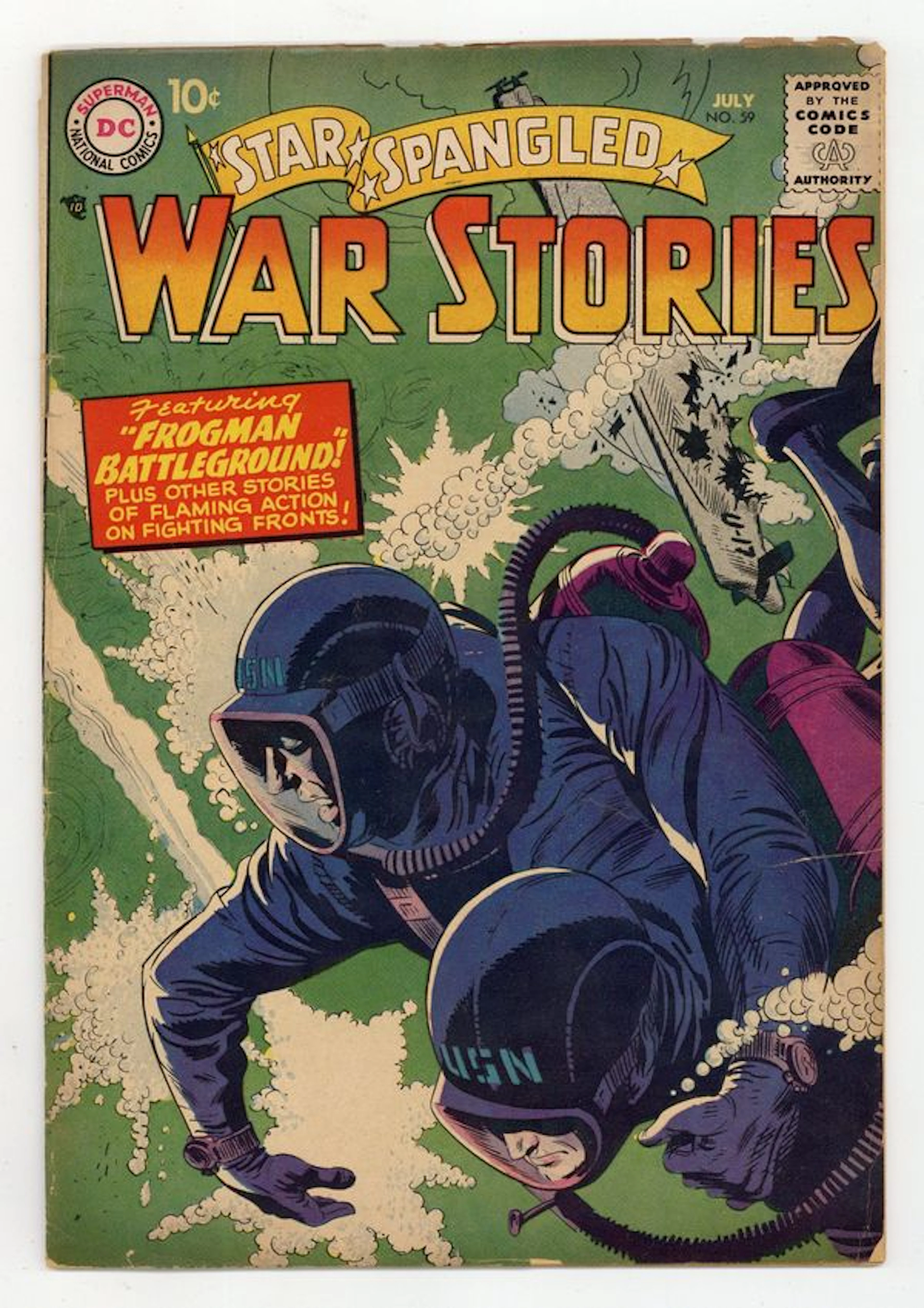 Star Spangled War Stories (1952 DC 2nd Series) 59 GD/VG 3.0