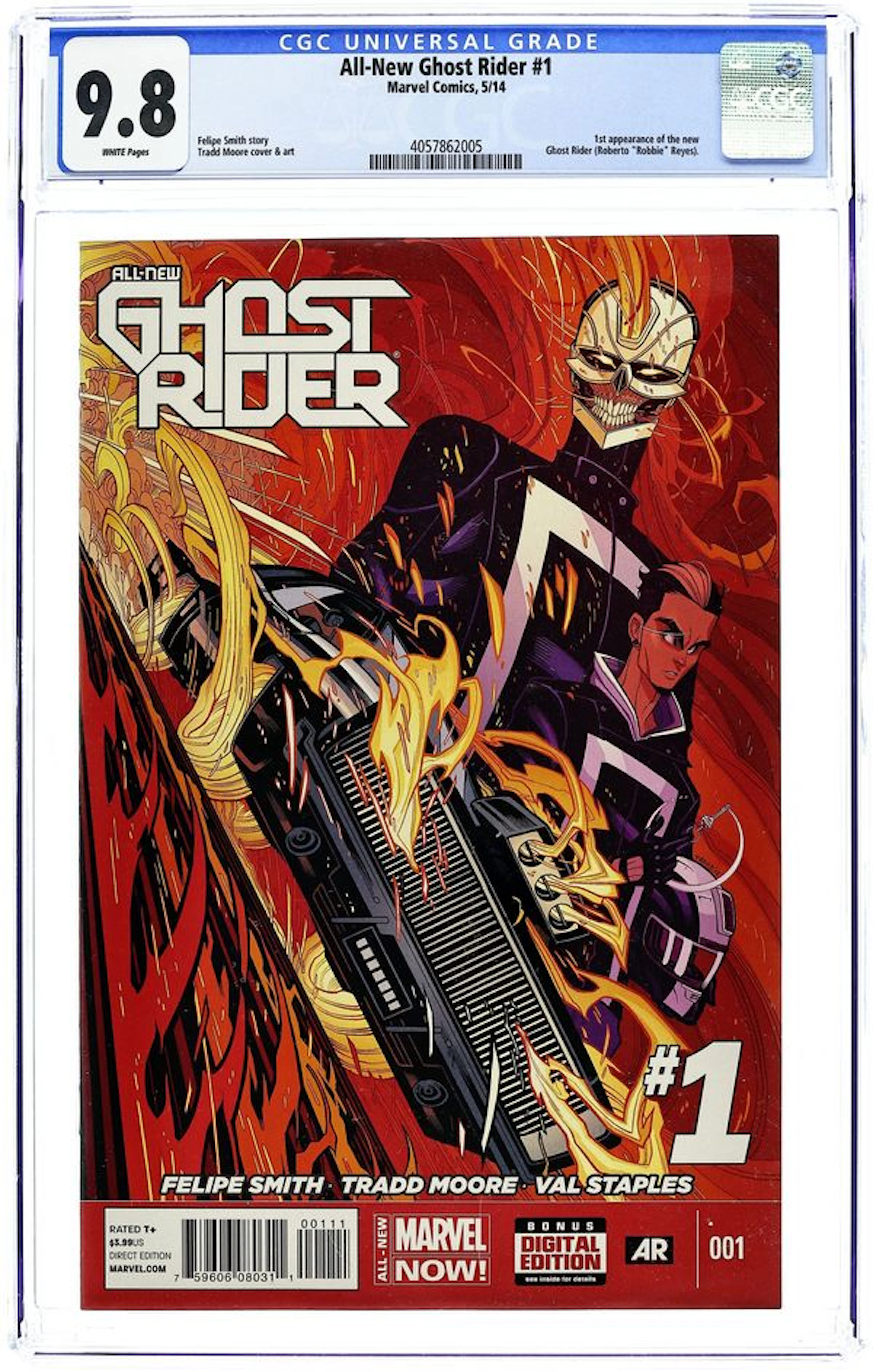 All New Ghost Rider (2014) 1A CGC 9.8