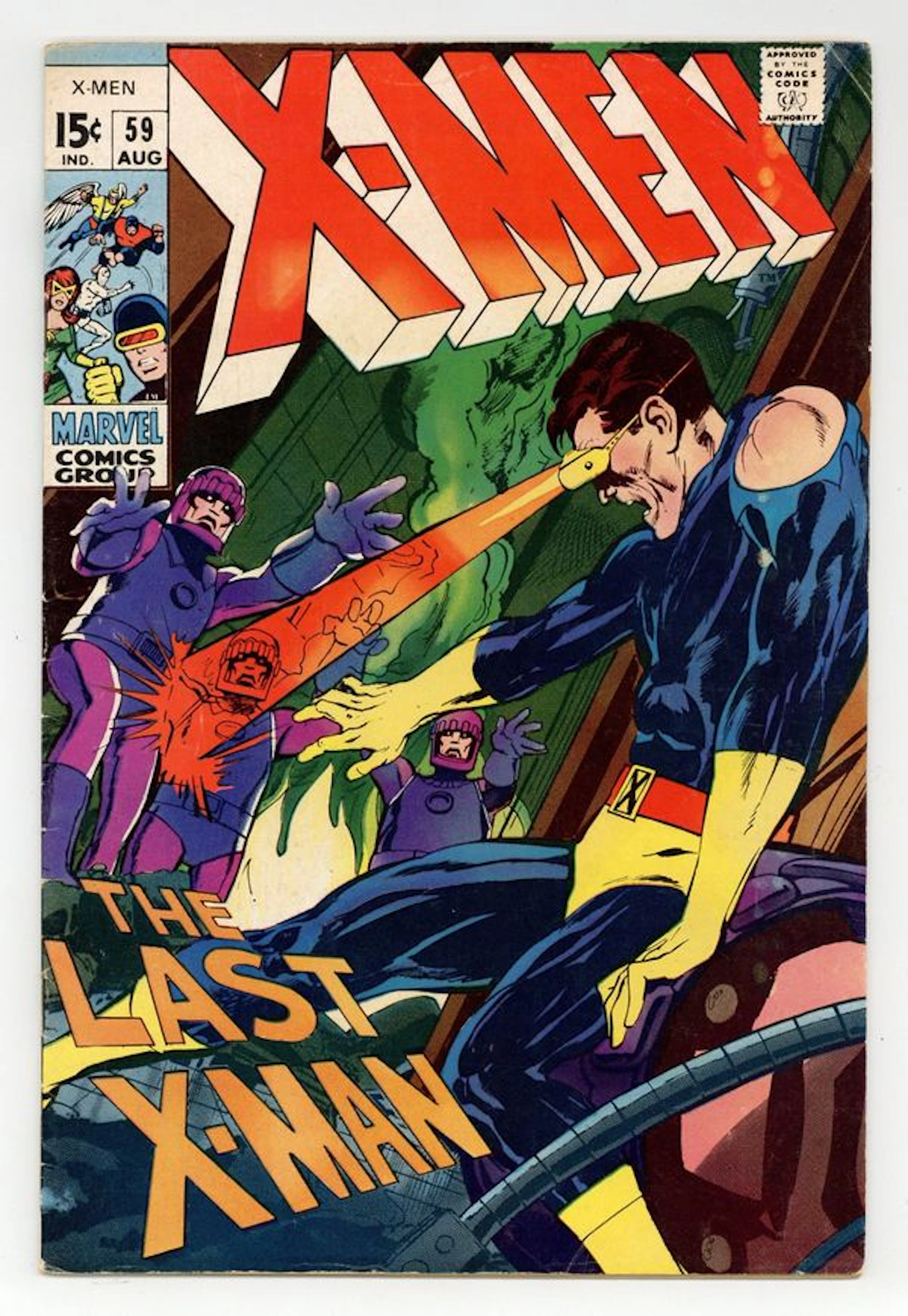Uncanny X-Men (1963 1st Series) 59 VG 4.0