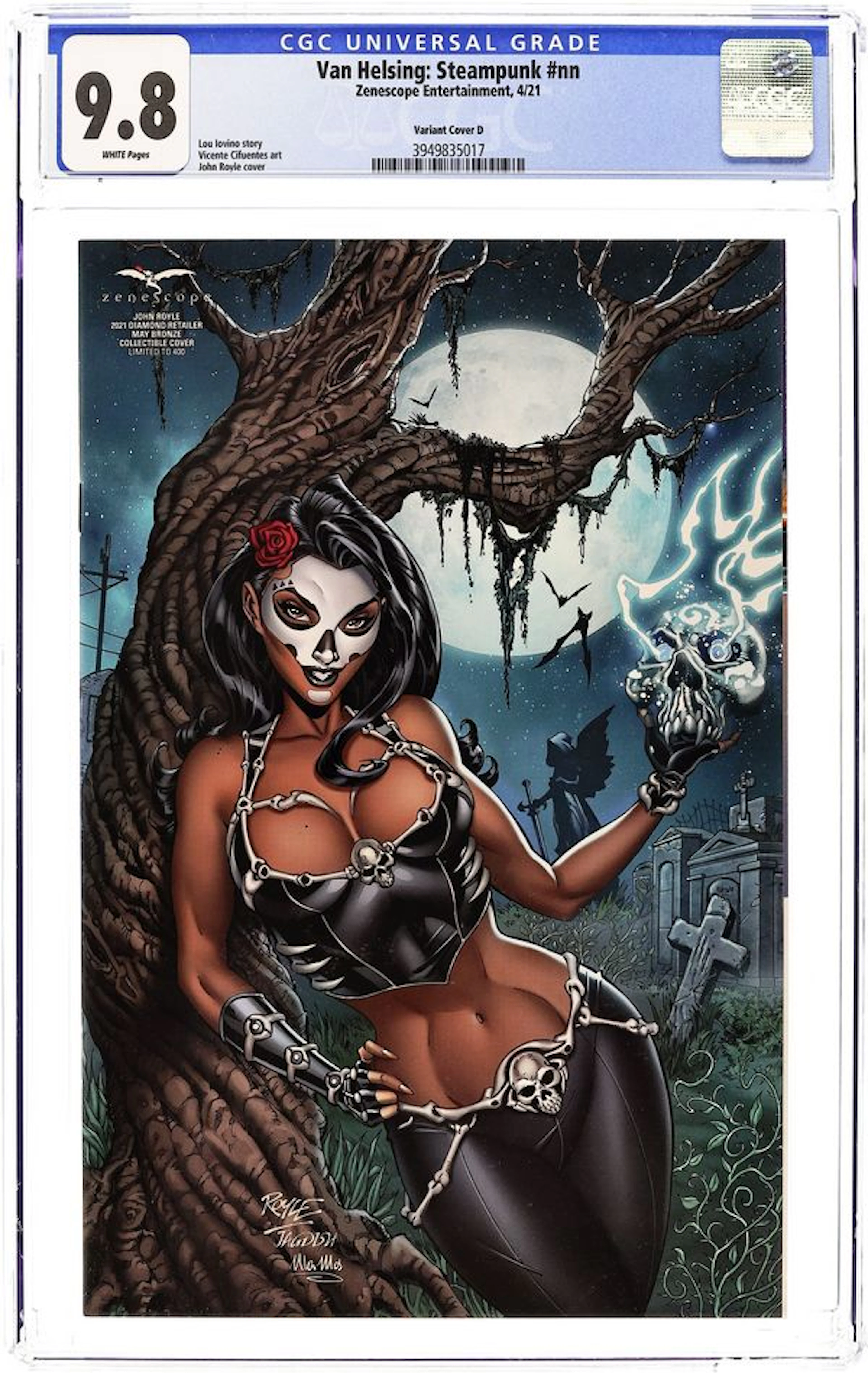 Van Helsing Steampunk (2021 Zenescope) One-Shot 1D CGC 9.8