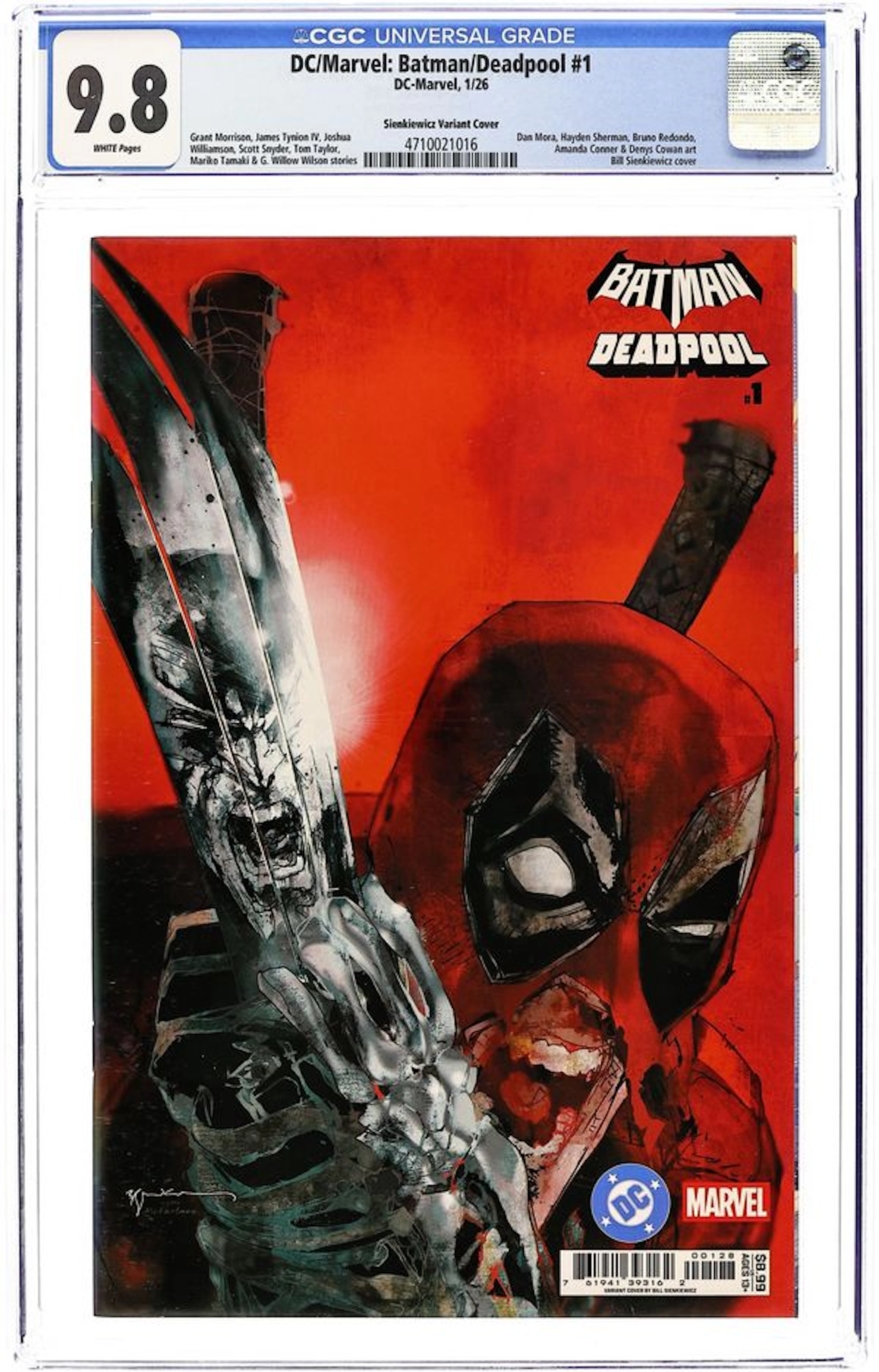 DC Marvel Batman Deadpool (2025 DC) 1Q CGC 9.8