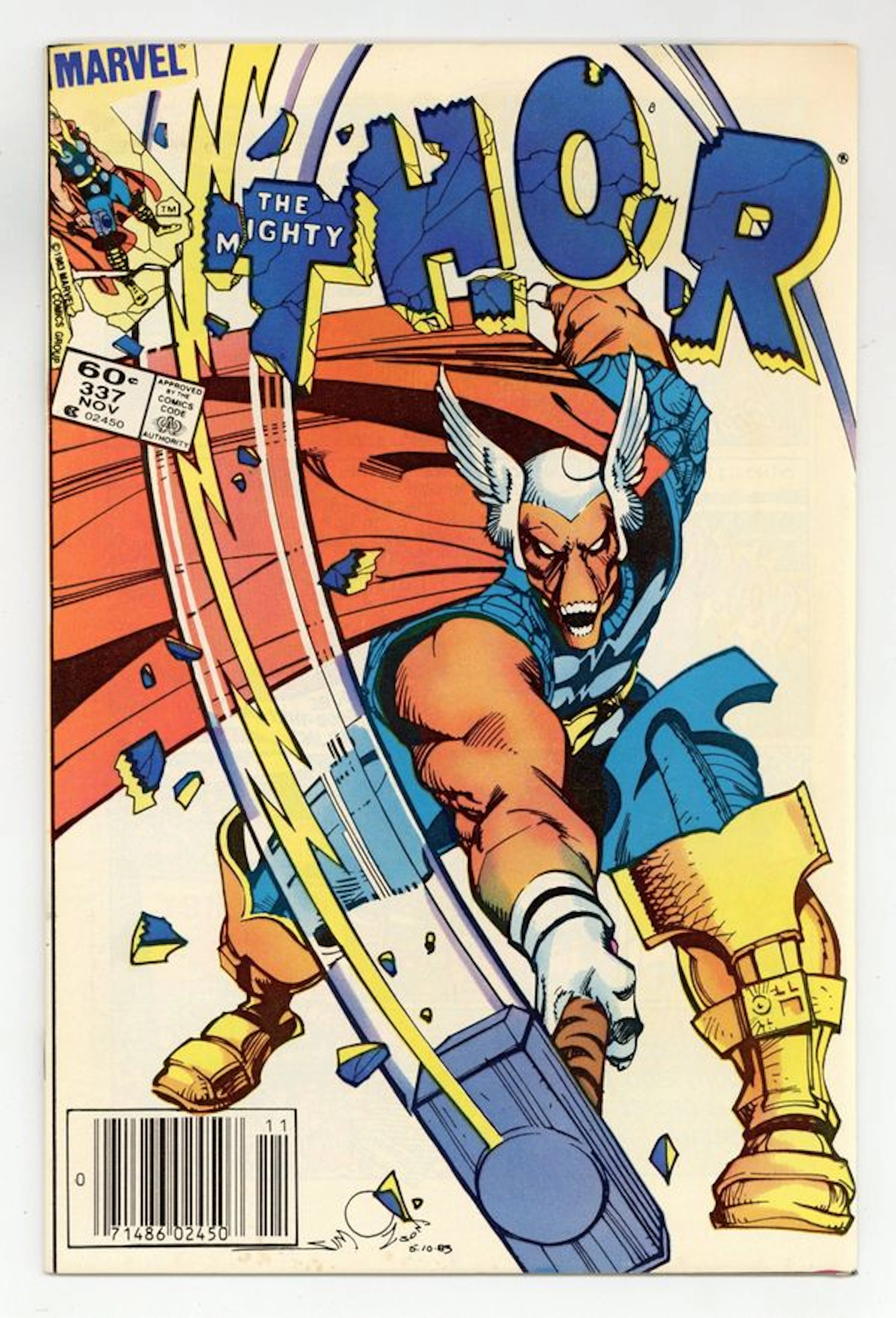 Thor (1962 Marvel 1st Series Journey Into Mystery) 337N FN/VF 7.0