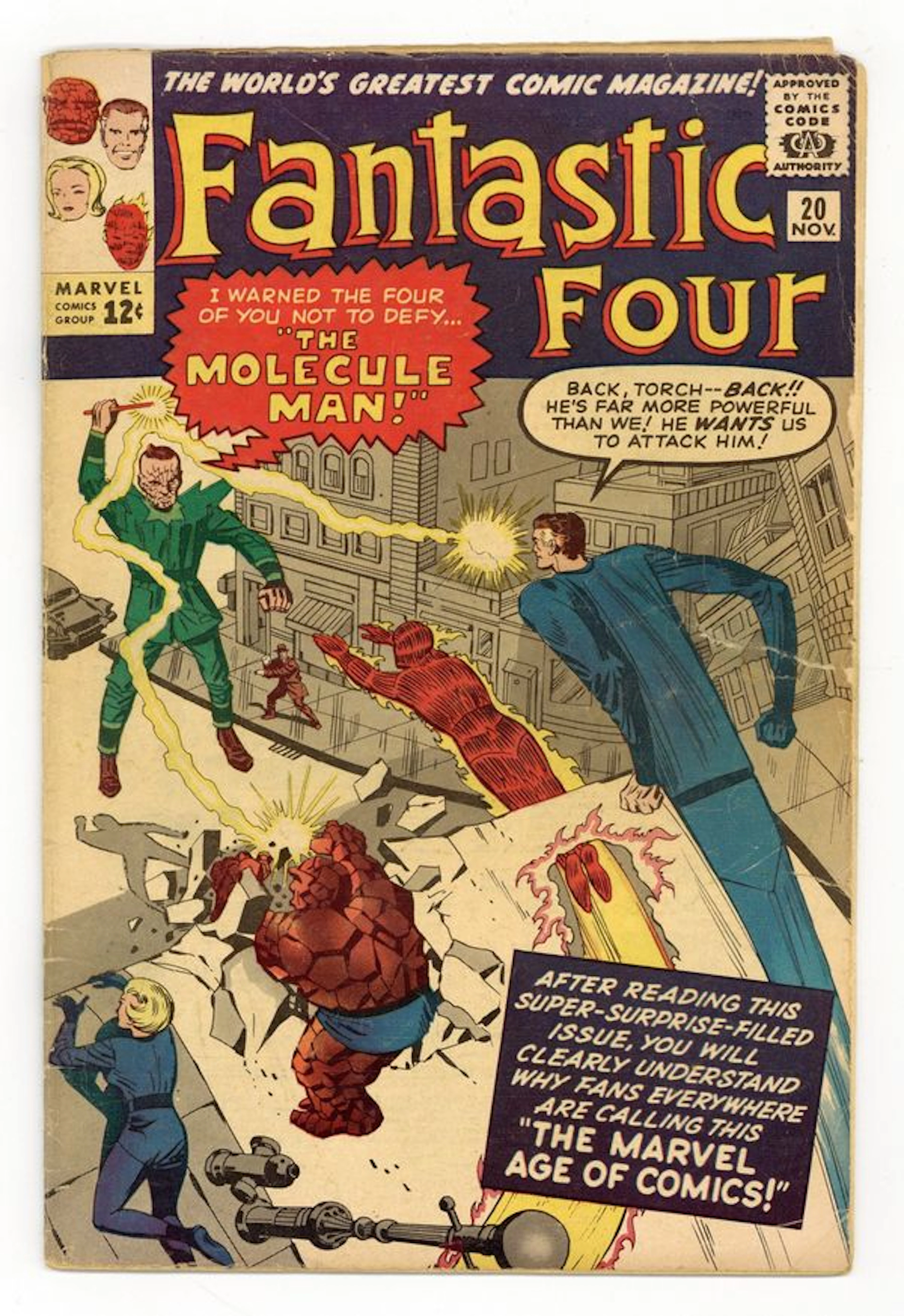 Fantastic Four (1961 1st Series) 20 GD 2.0