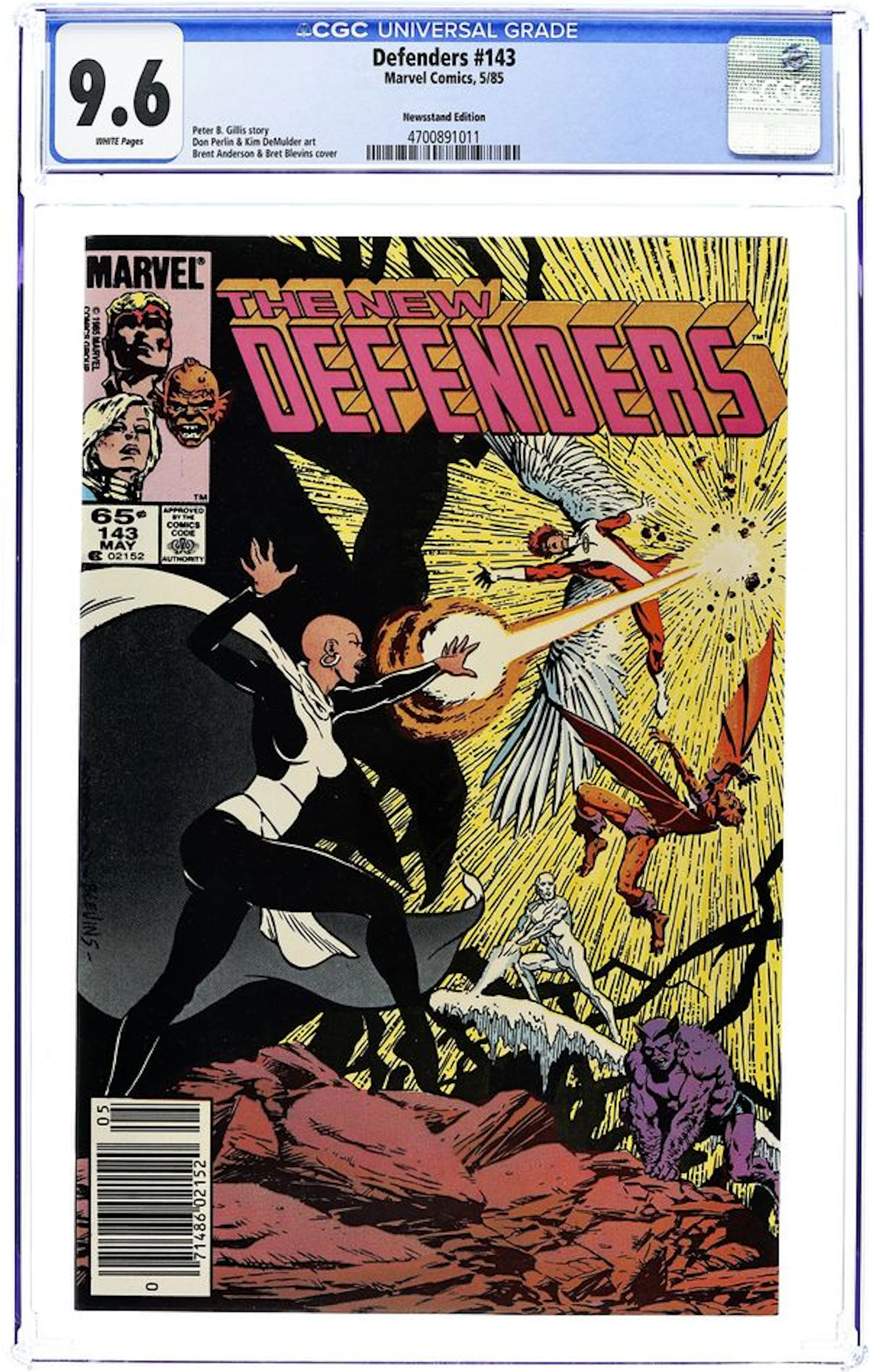 Defenders (1972 1st Series) 143N CGC 9.6