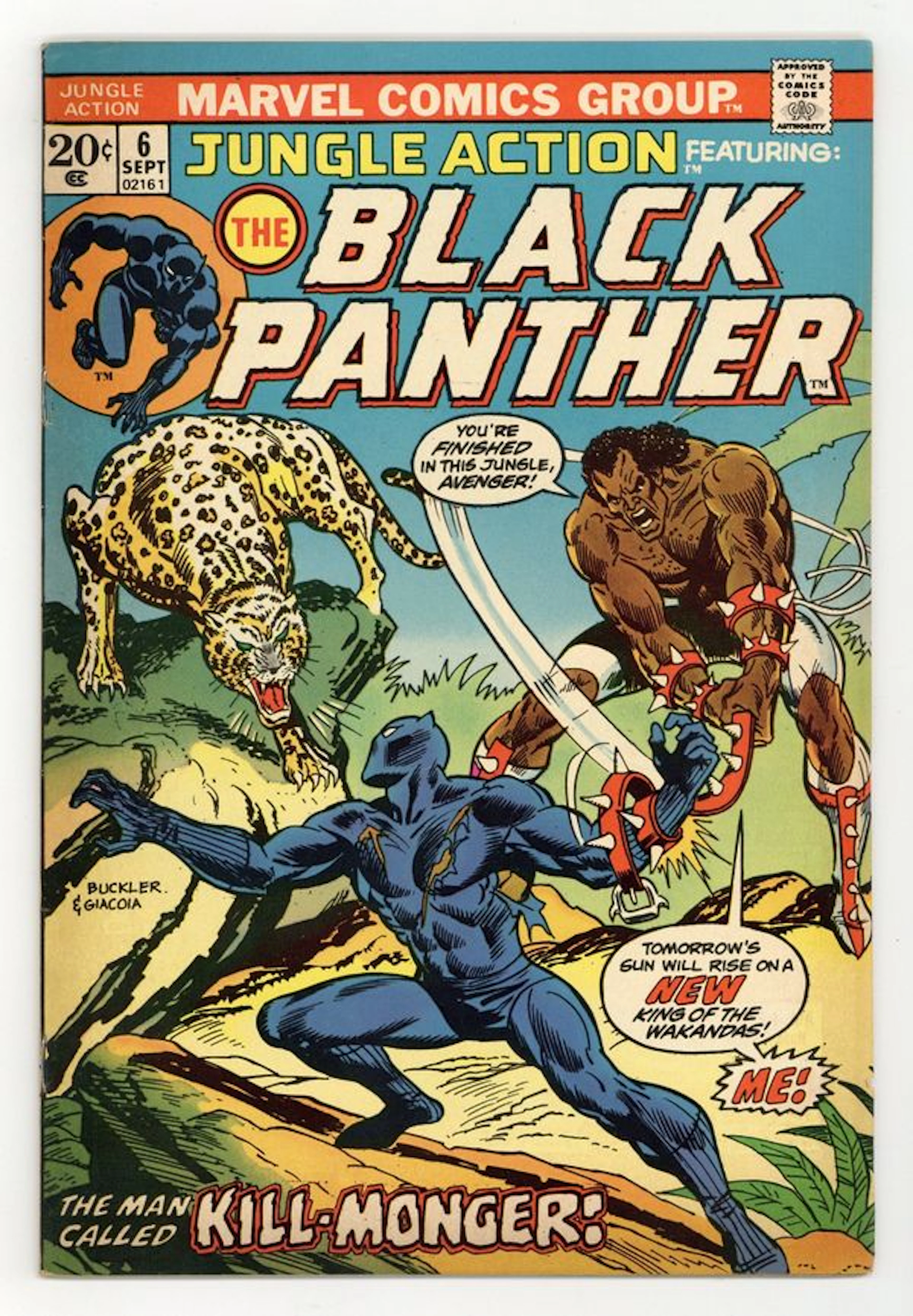 Jungle Action (1972 Marvel) 6 VG 4.0