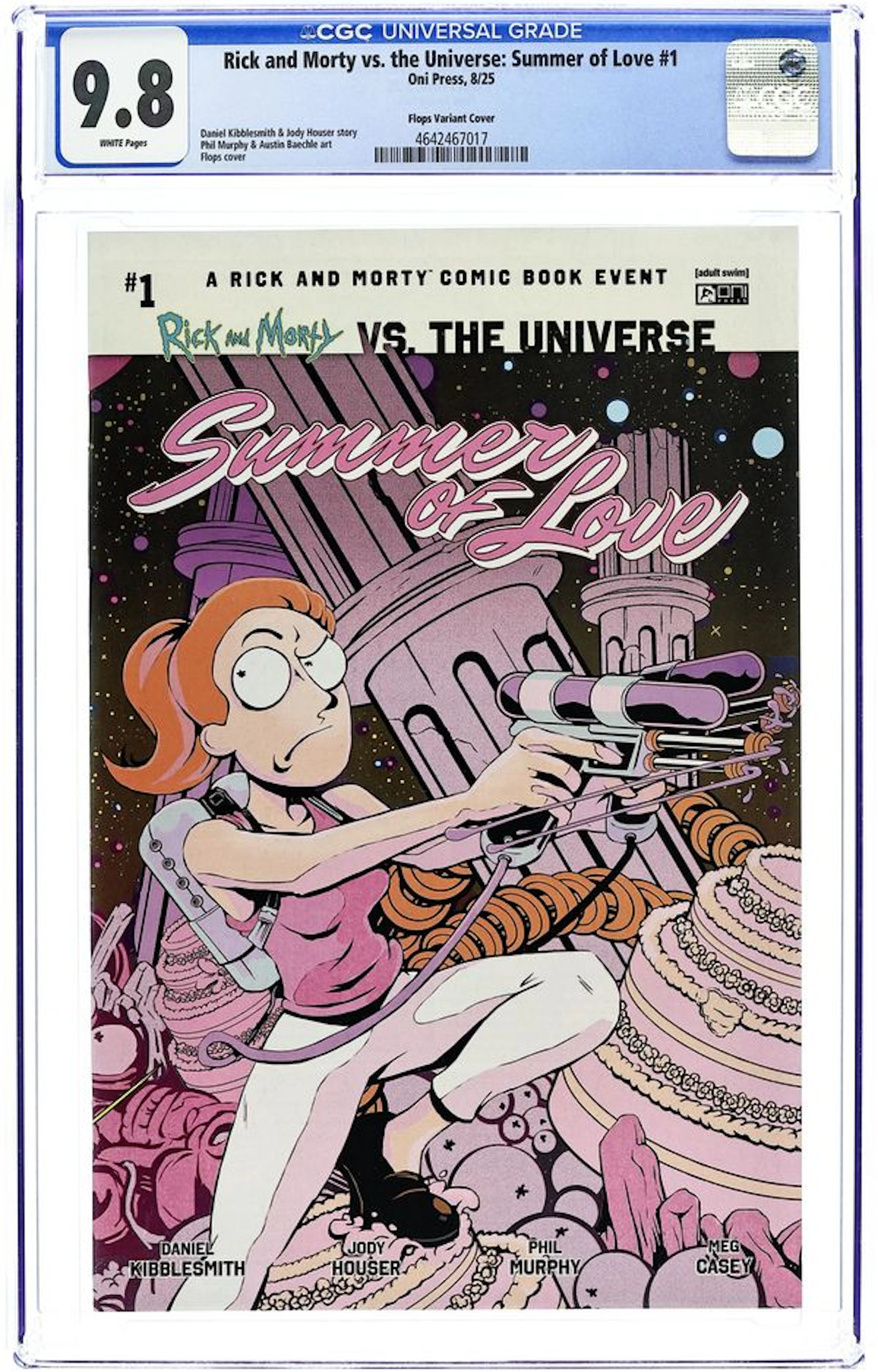 Rick and Morty vs. the Universe Summer of Love (2025 Oni Press) 1C CGC 9.8