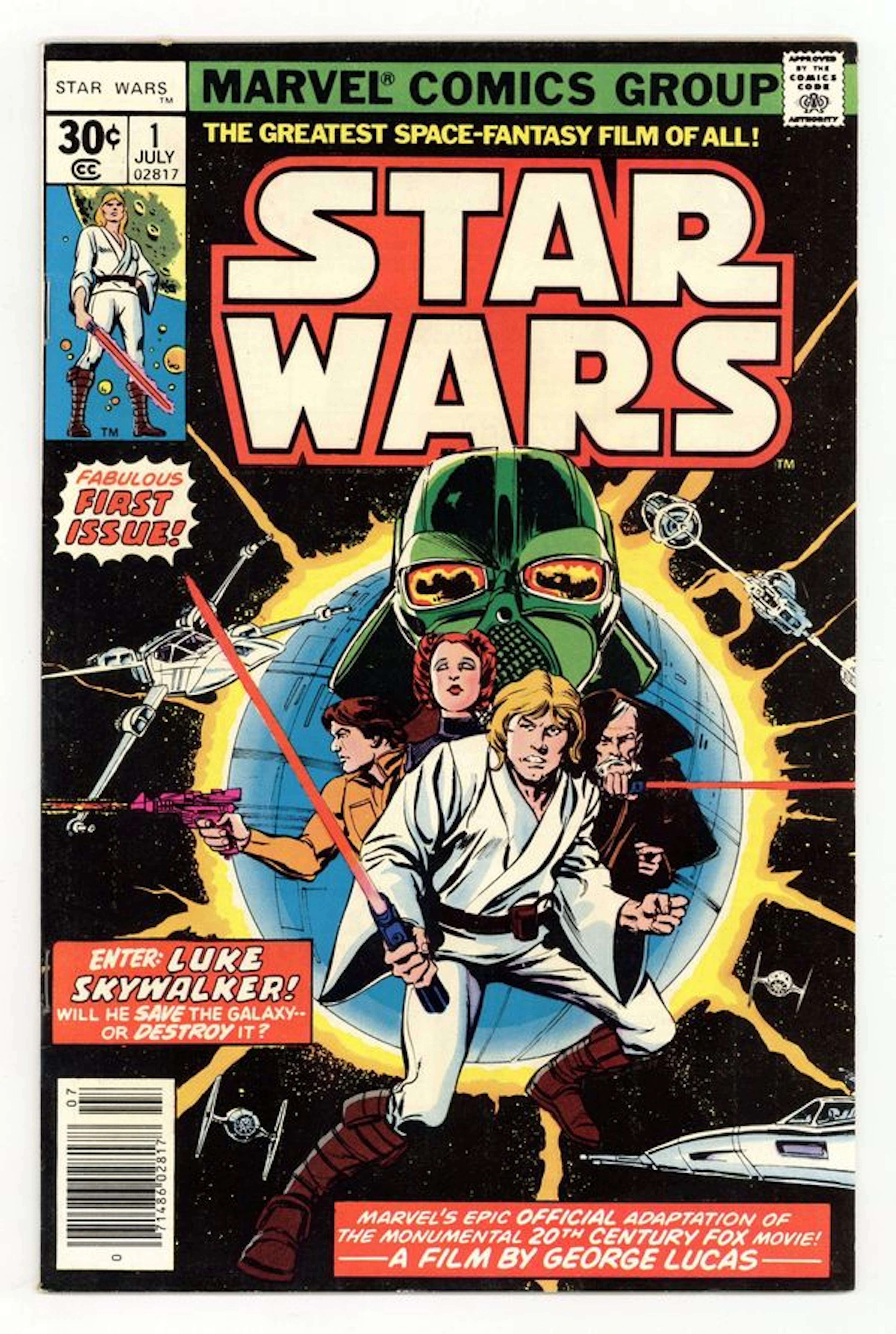 Star Wars (1977 Marvel) 1 VF- 7.5