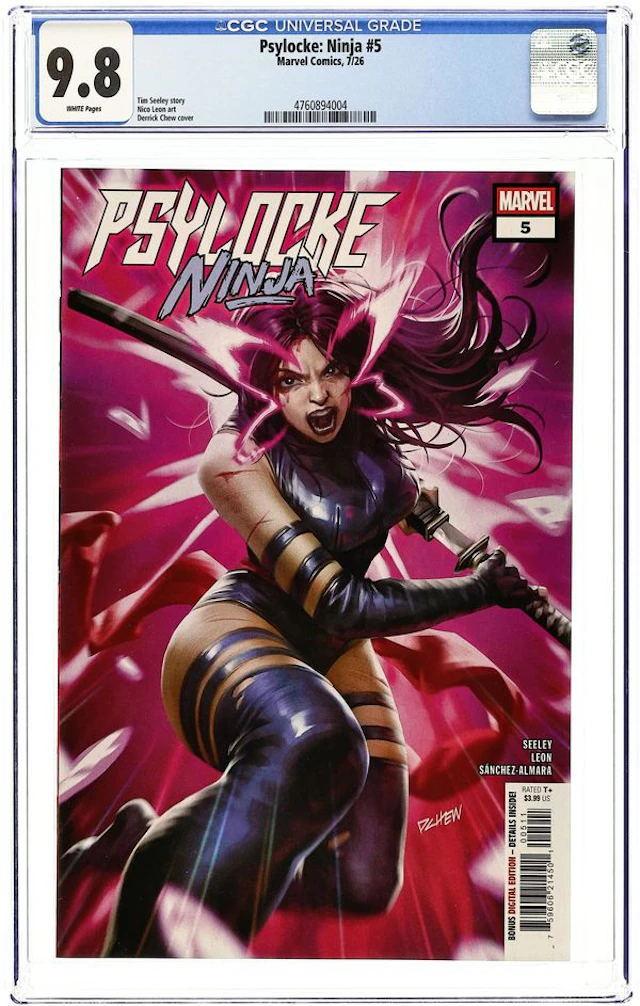 Psylocke Ninja (2025) 5A CGC 9.8