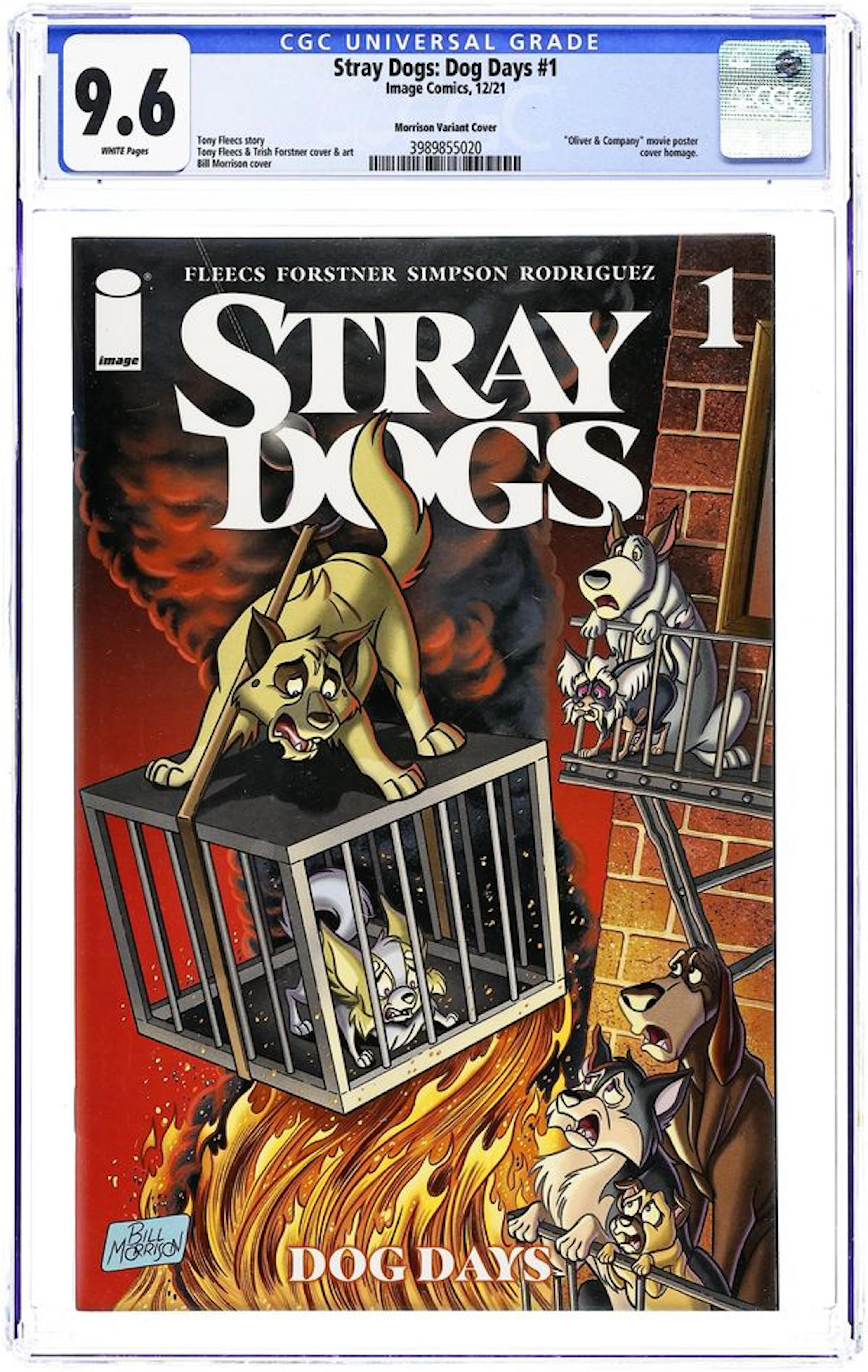Stray Dogs Dog Days (2021 Image) 1C CGC 9.6