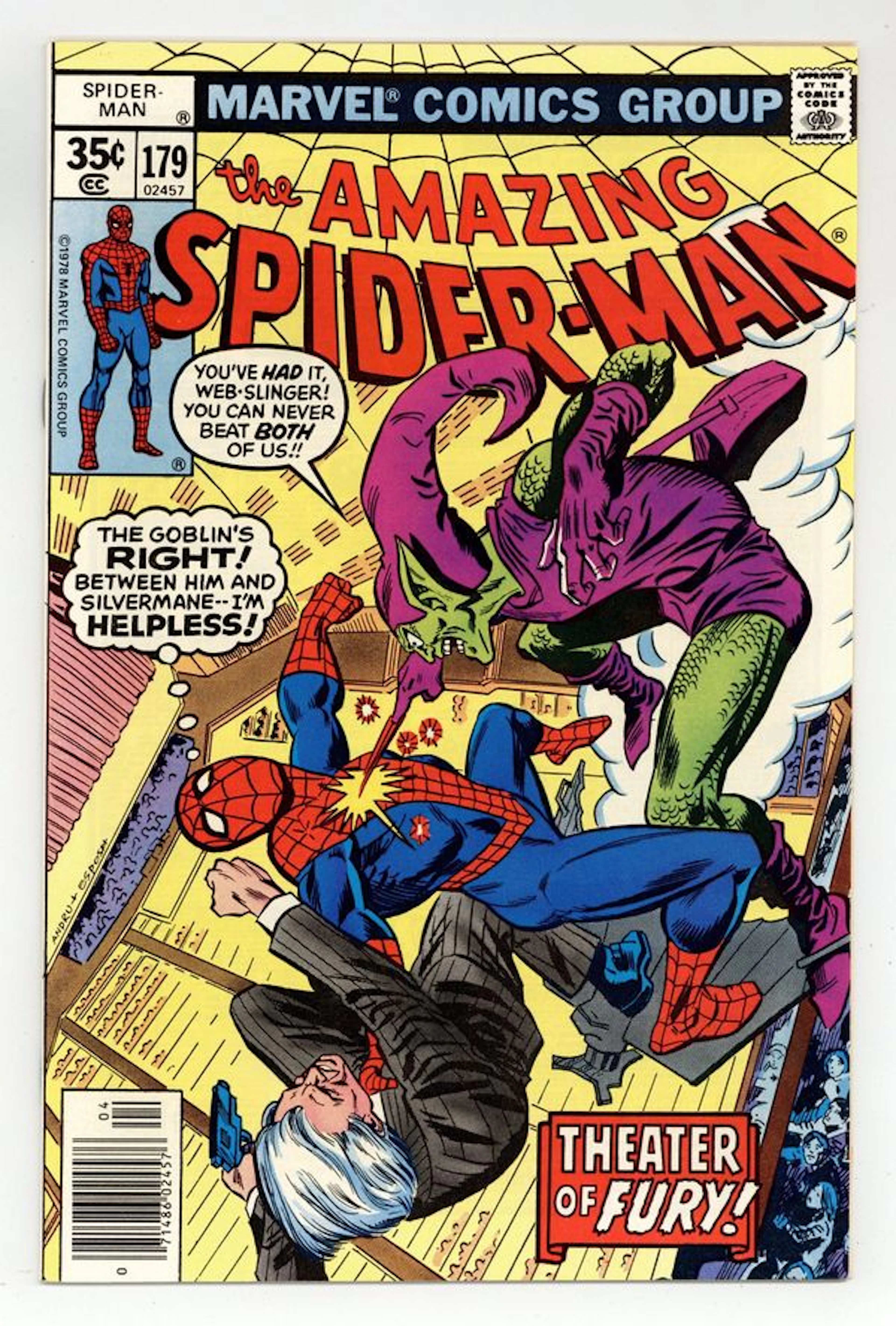 Amazing Spider-Man (1963 1st Series) 179 FN/VF 7.0