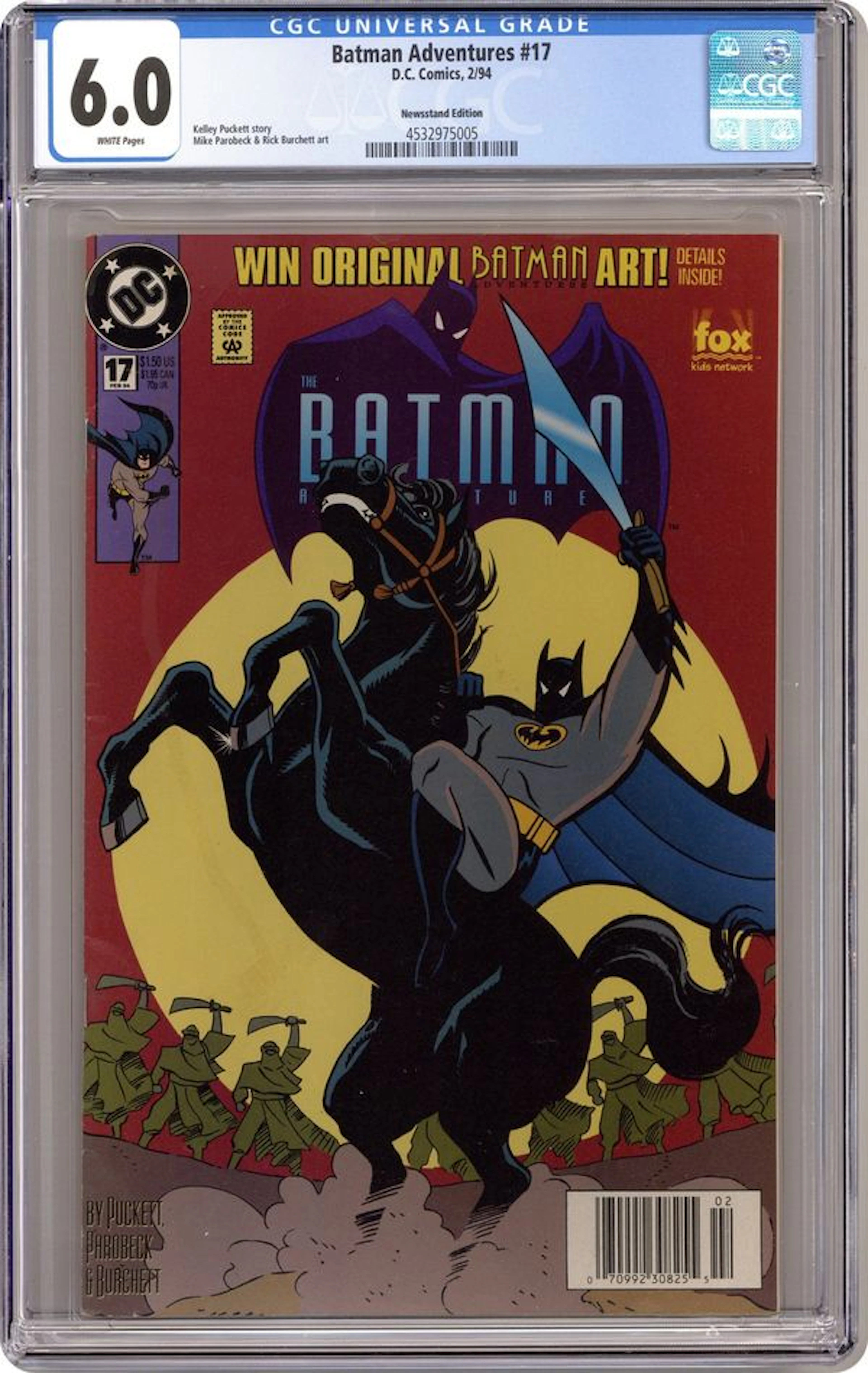 Batman Adventures (1992 1st Series) 17N CGC 6.0