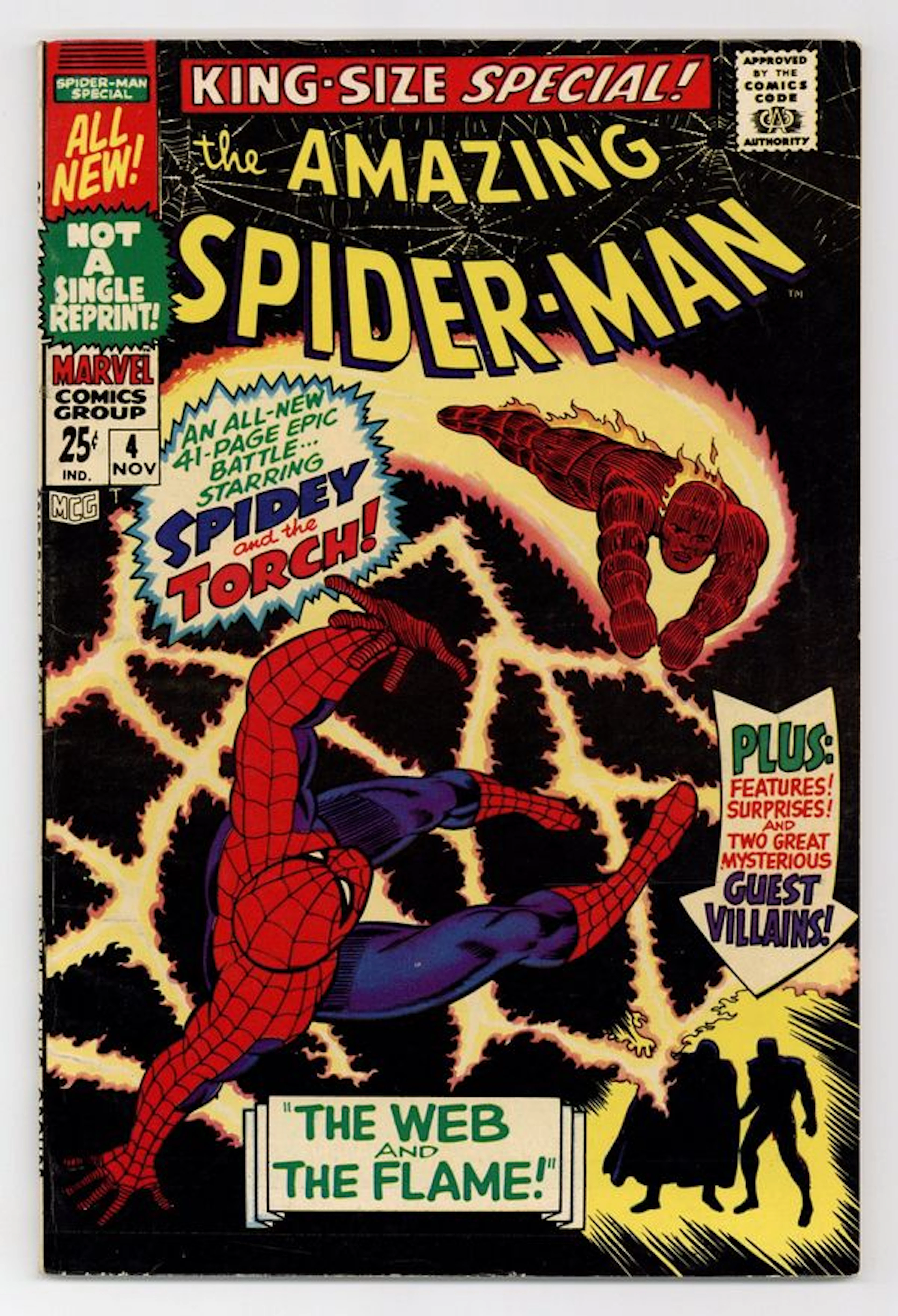 Amazing Spider-Man (1963 1st Series) Annual 4 VG 4.0