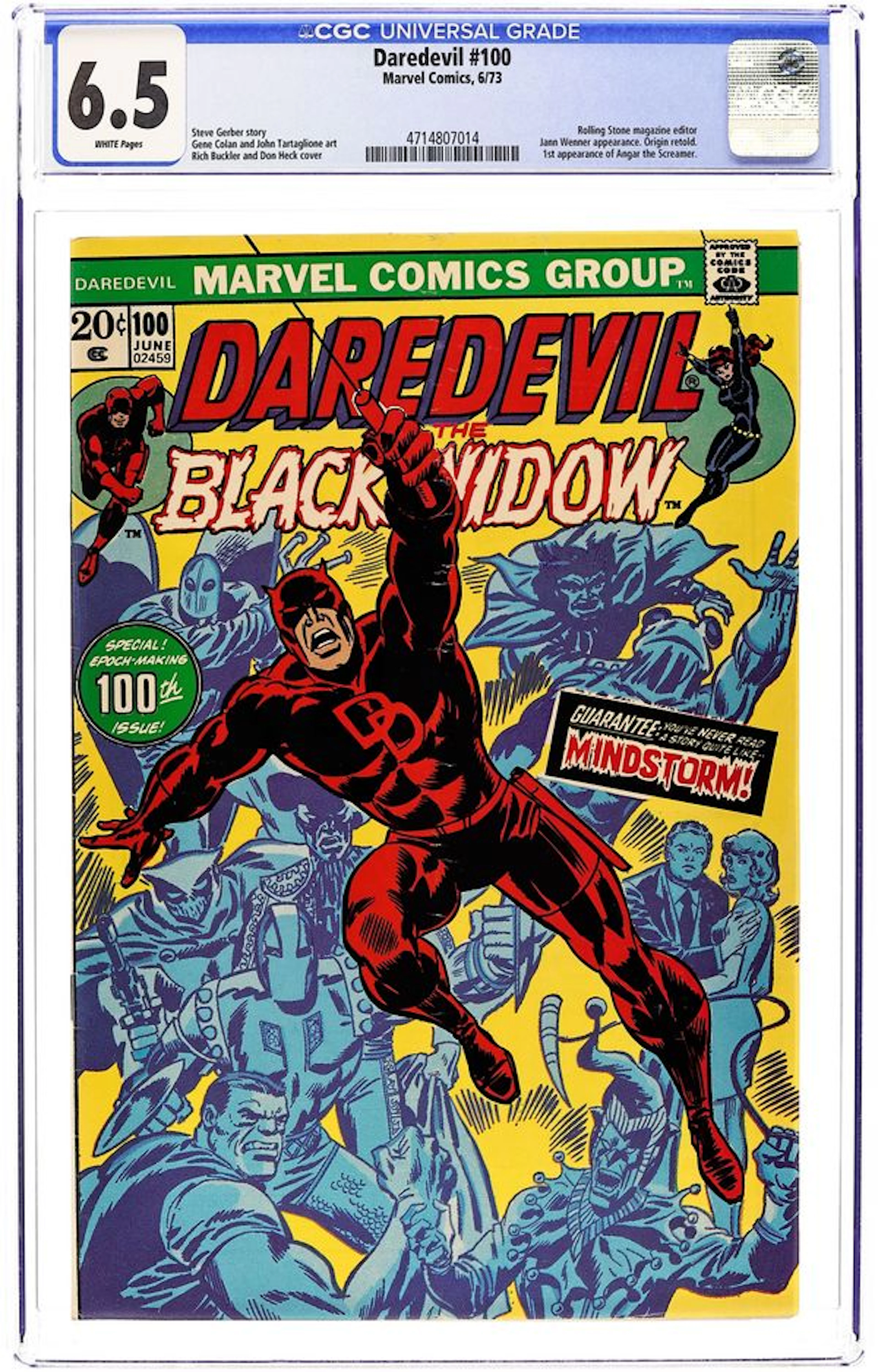 Daredevil (1964 1st Series) 100 CGC 6.5